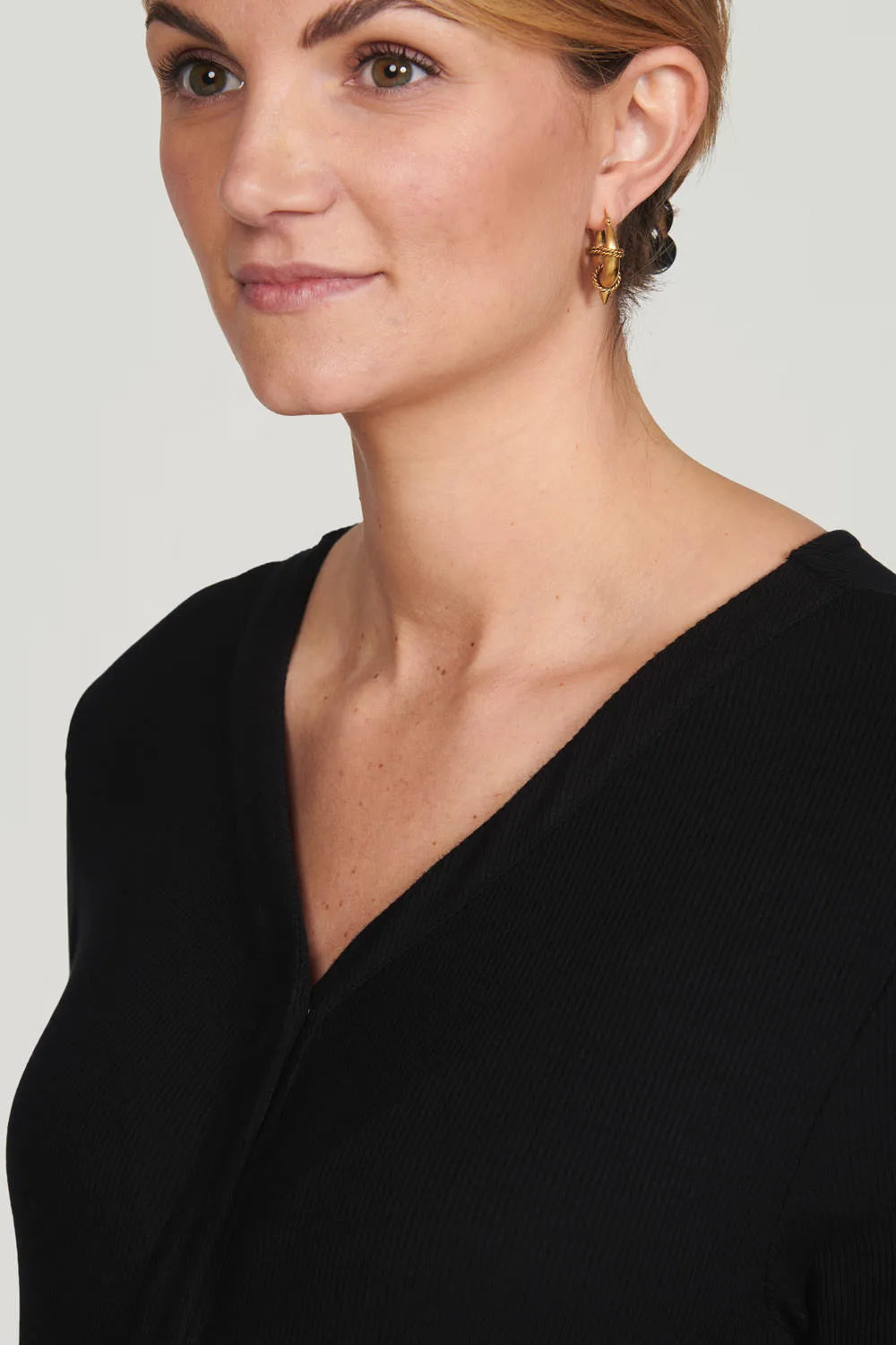 Robe maxi femme grossesse col en V élégante décontractée été