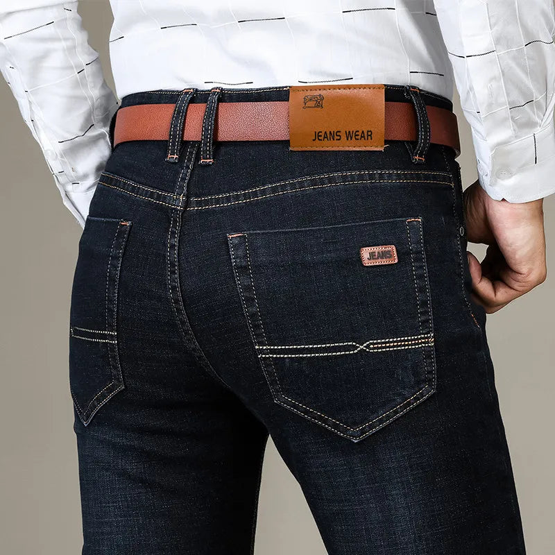 Herrenjeans wasserabweisend Extra-Stretch Slim Fit