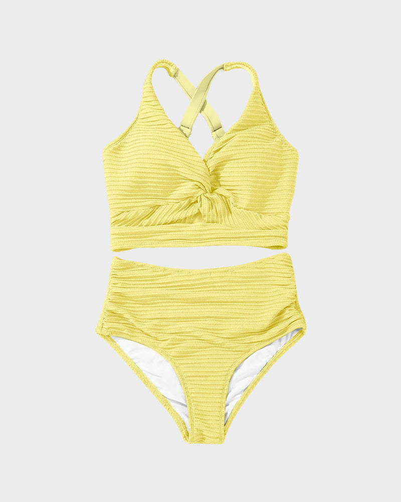 Conjunto de Bikini Atemporal para Dama con Ajuste Favorable