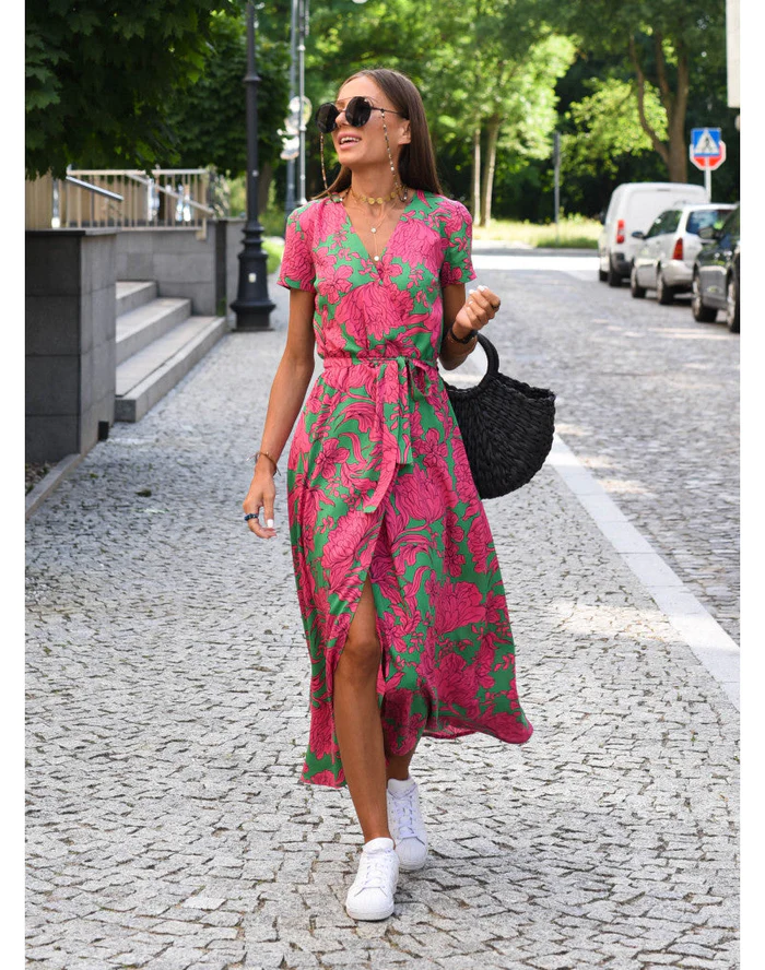 Robe d'Été Confortable pour Femmes avec Coupe Élégante