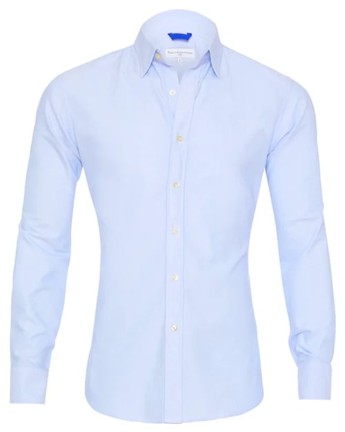 Férfi Oxford ing slim fit stretch cipzárral