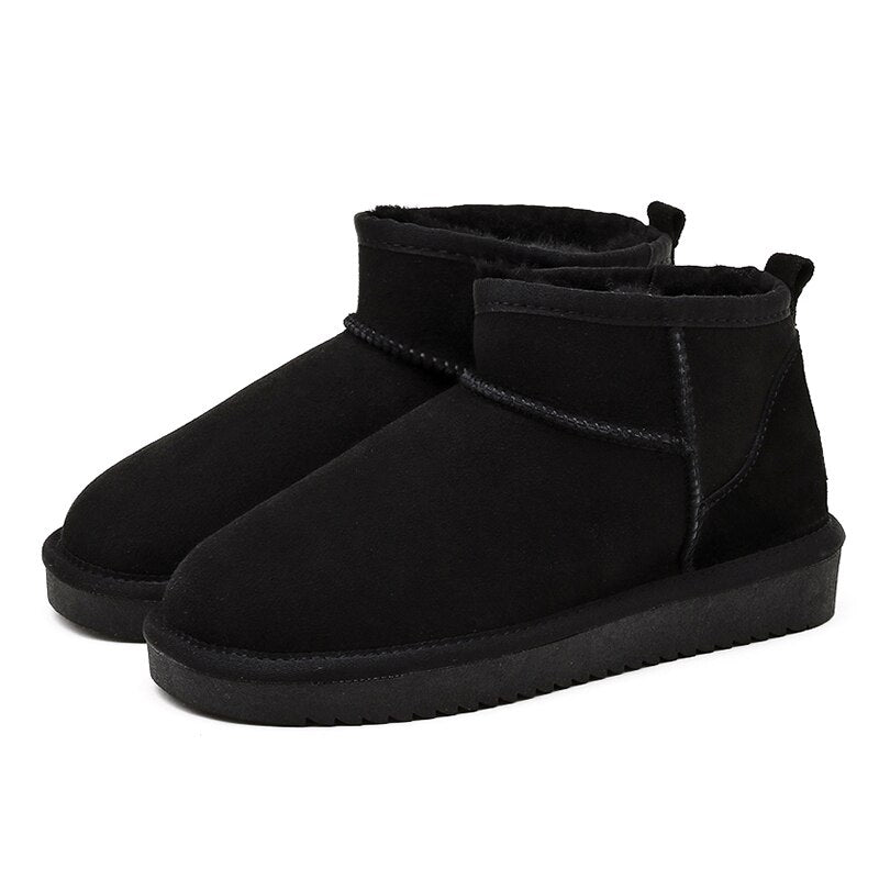 Lined Women’s Ankle Boots, Fur Lining, Flexible Sole