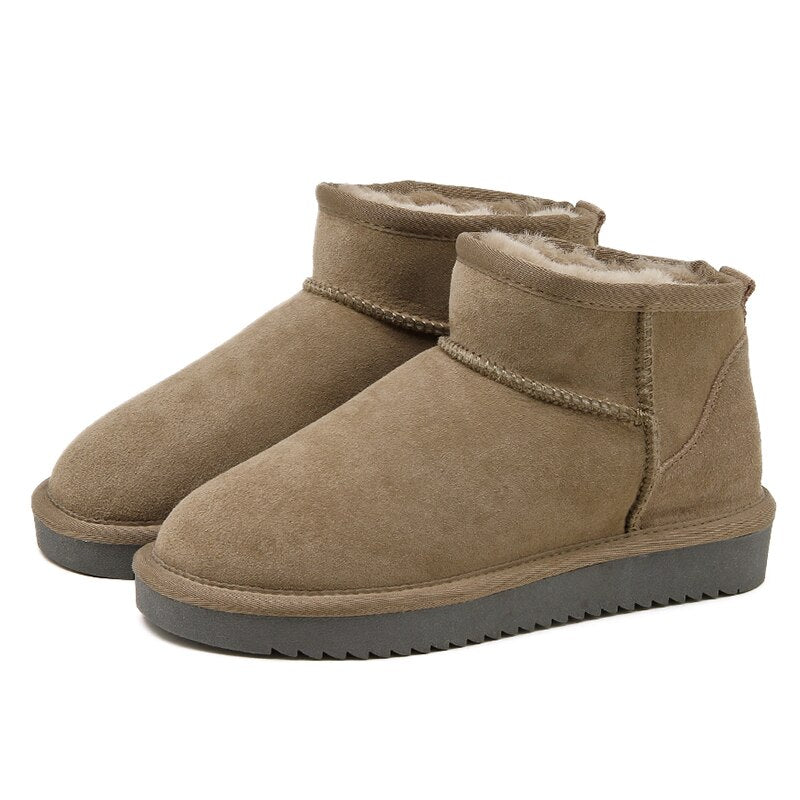 Lined Women’s Ankle Boots, Fur Lining, Flexible Sole