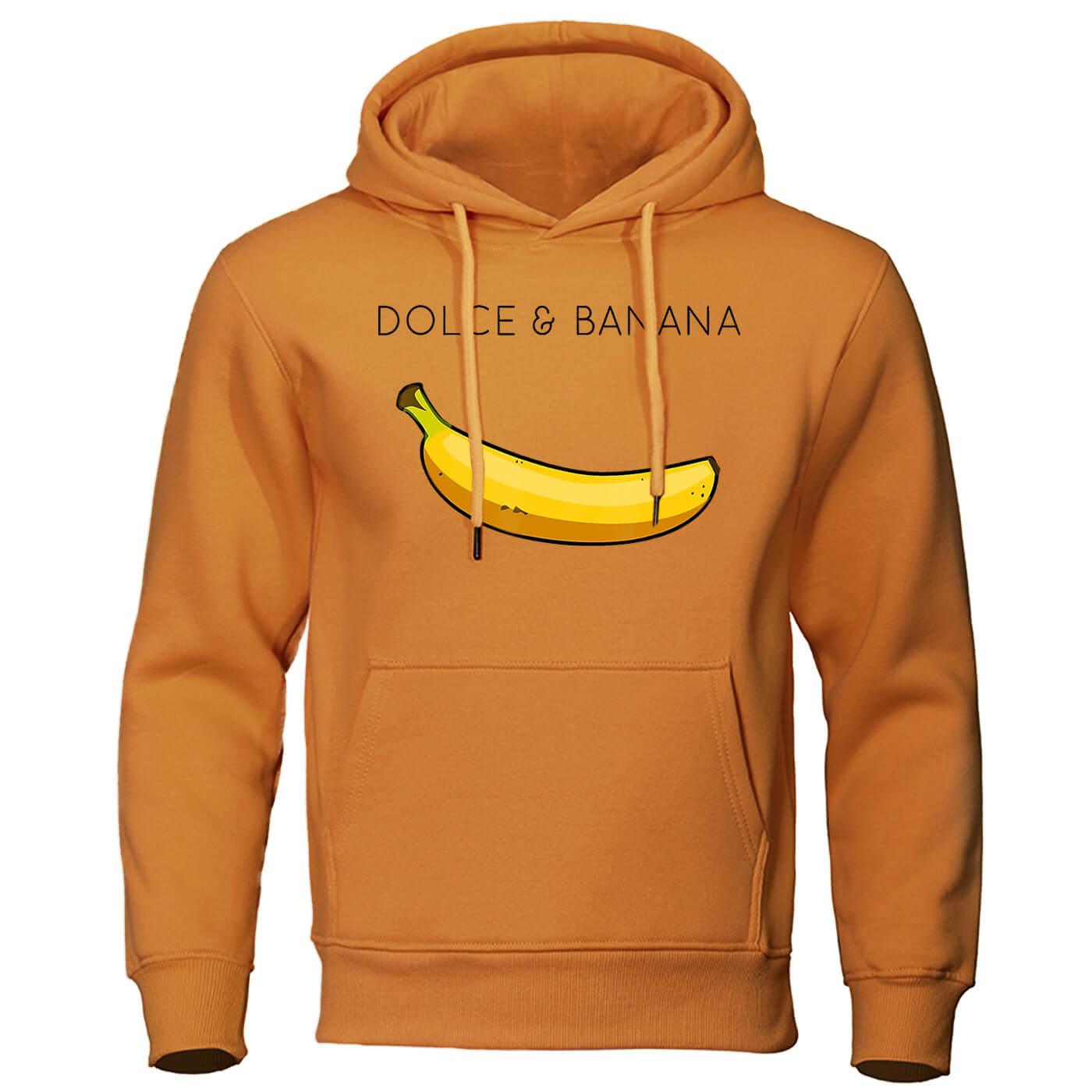 Dolce & Banana - Bluza z kapturem Edycja Limitowana