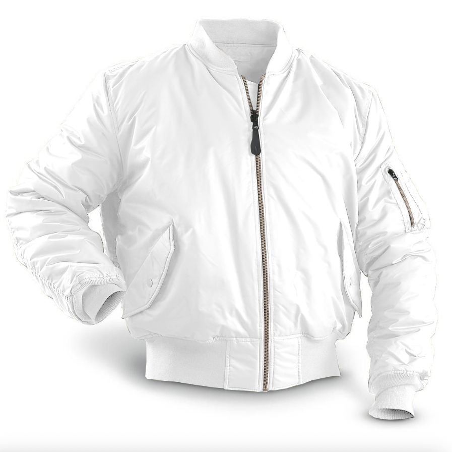 Blouson bomber pour hommes avec doublure matelassée et poches pratiques