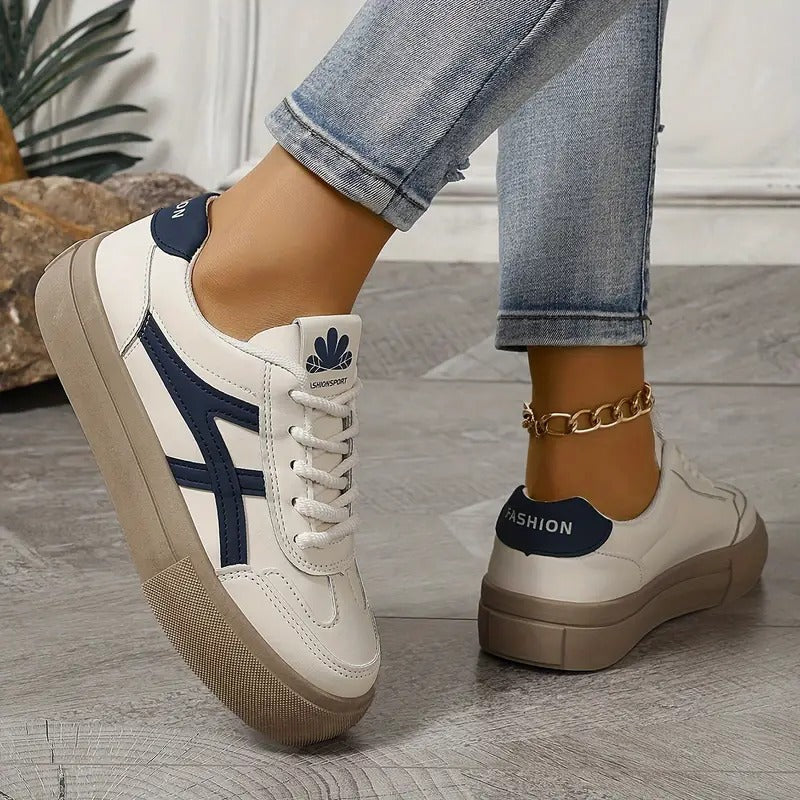 Zapatillas retro para mujer con plantilla cómoda