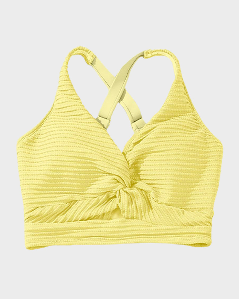 Conjunto de Bikini Atemporal para Dama con Ajuste Favorable