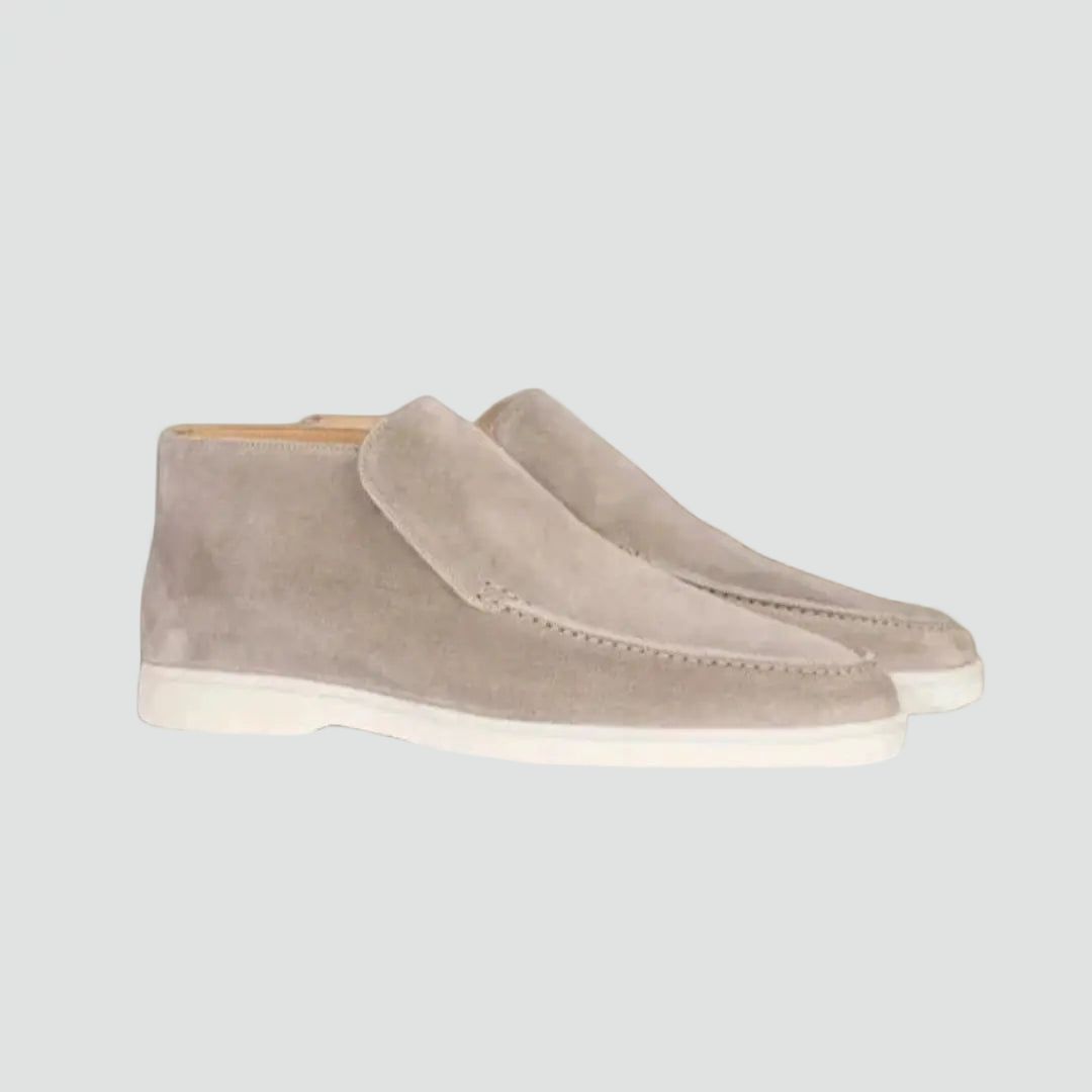 Bequeme Loafers für Herren mit gestepptem Obermaterial