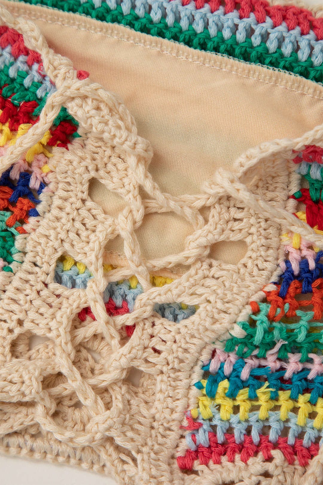 Boho hækle bustier shorts sæt til kvinder Sommer Strand