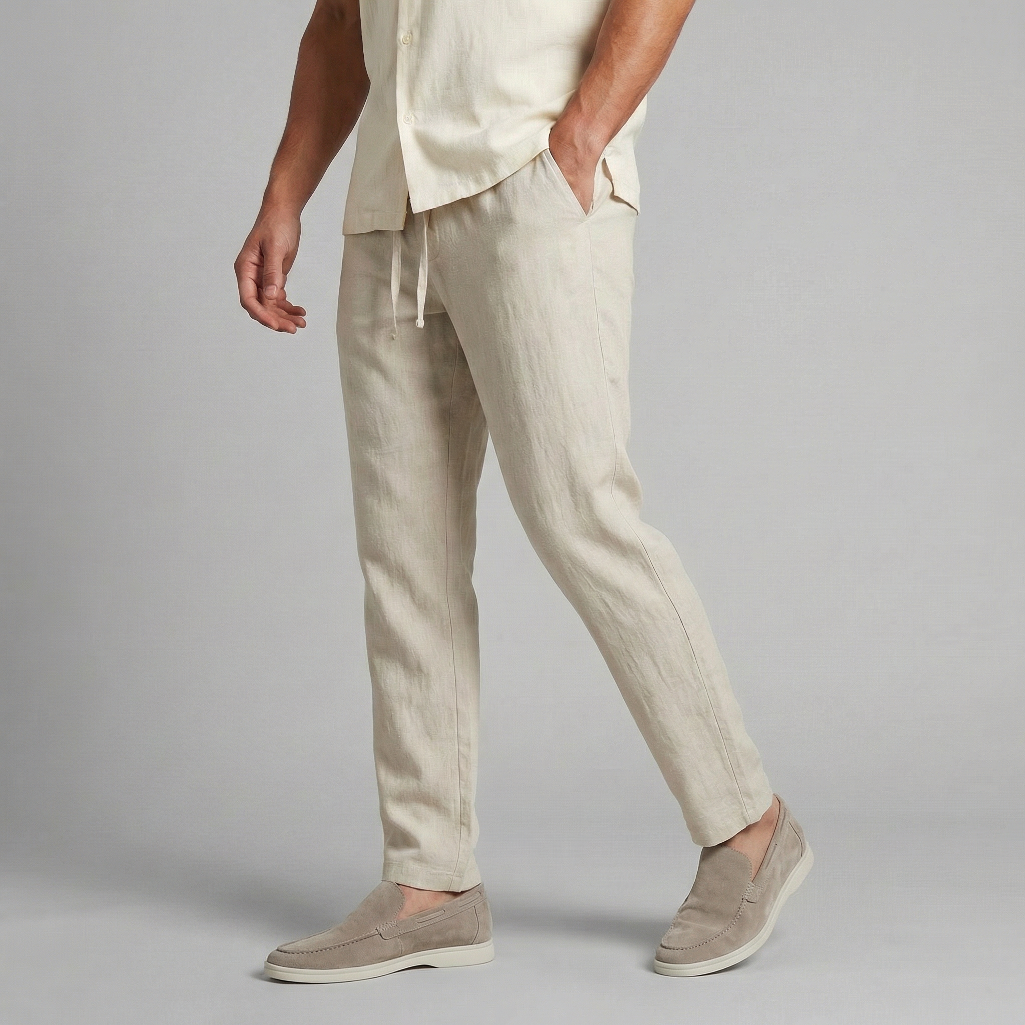 Men's Wide Leg Casual Summer Pants