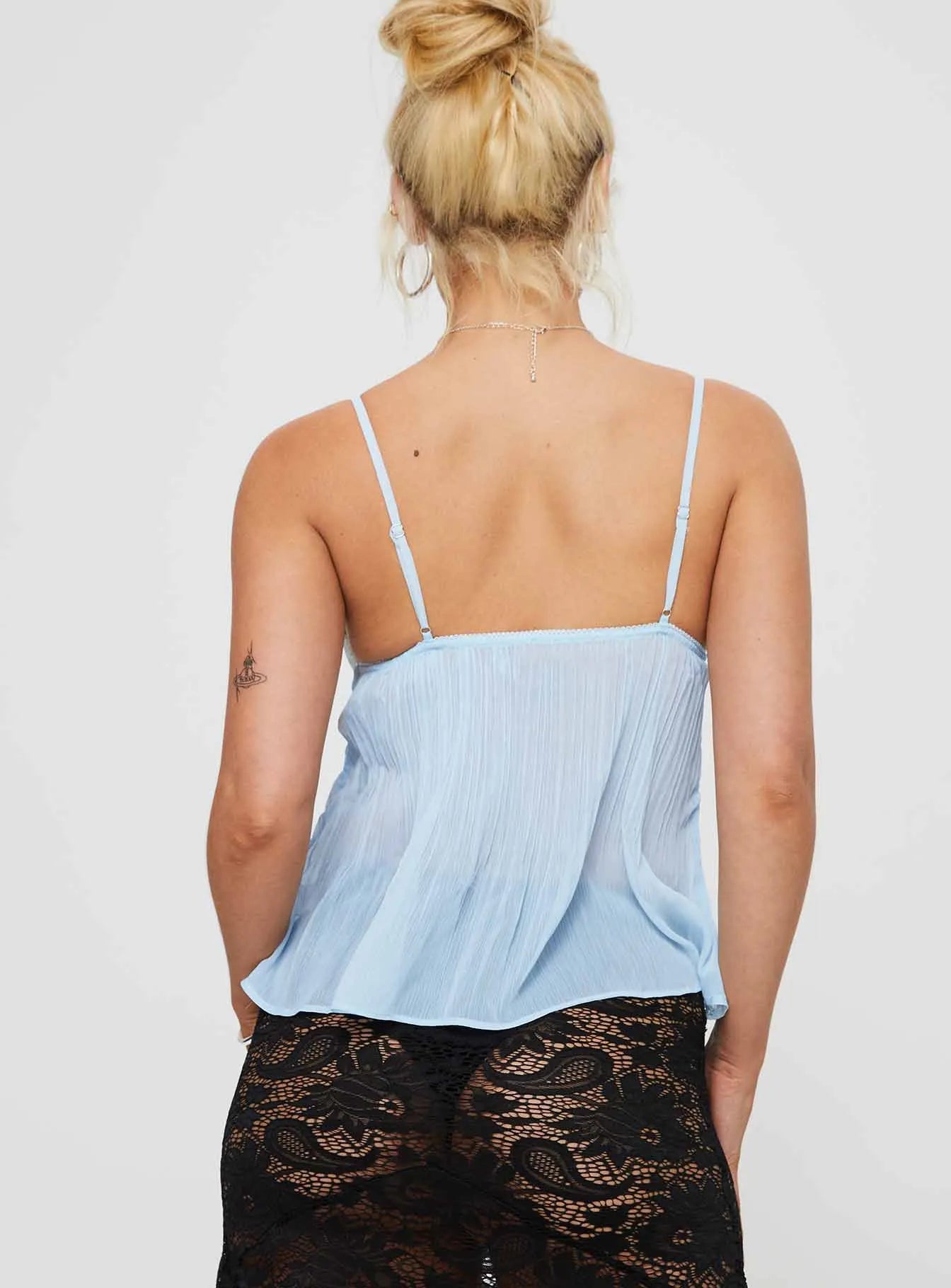 Cami Top Dame Slim Fit Casual Sommer