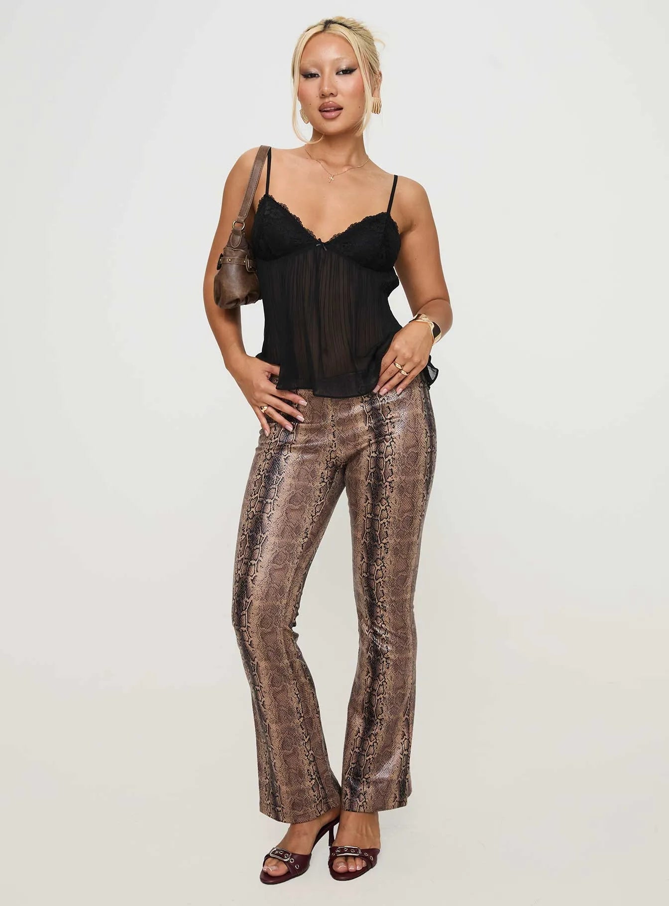 Cami Top Dame Slim Fit Casual Sommer