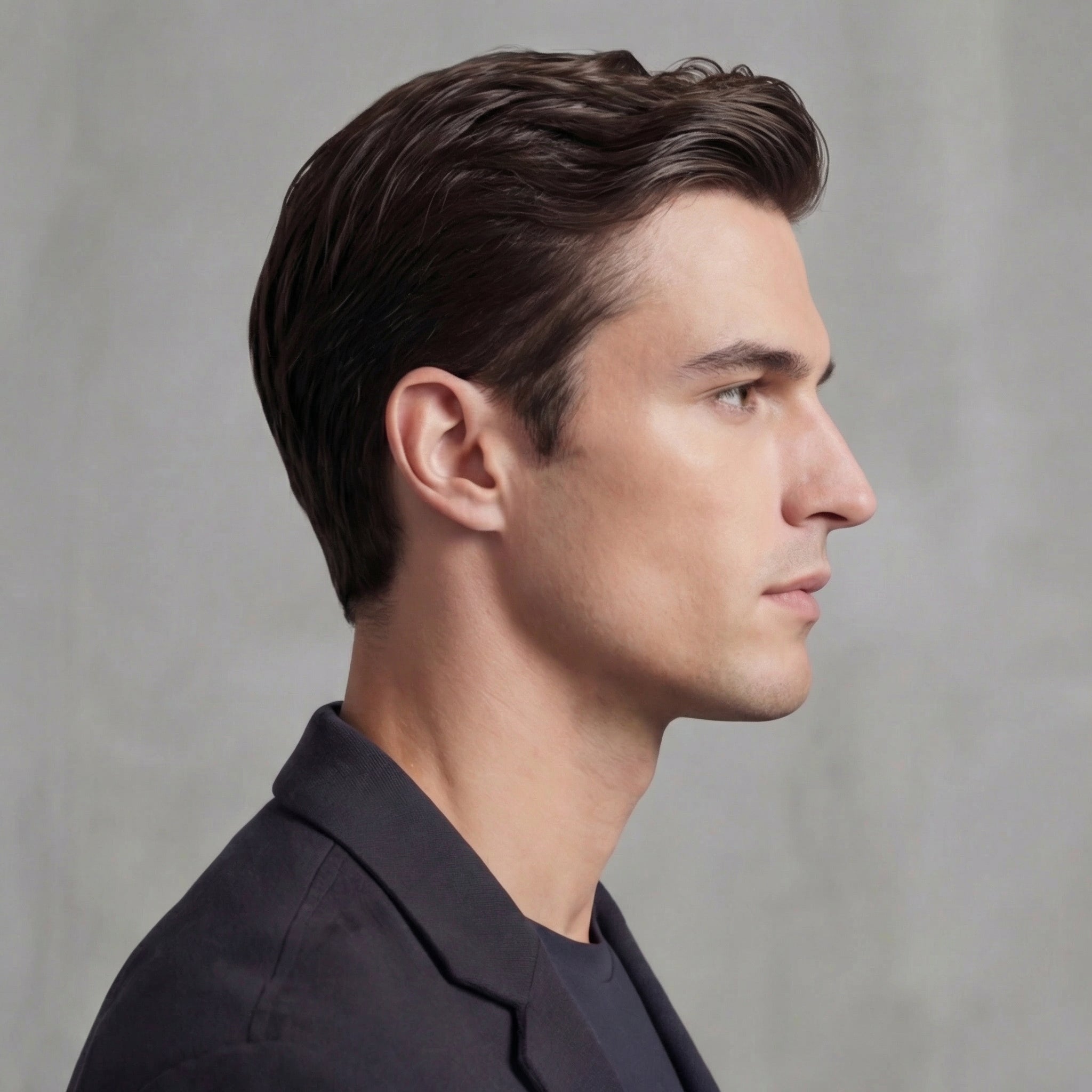 Chaqueta casual tailored fit para hombre con solapa