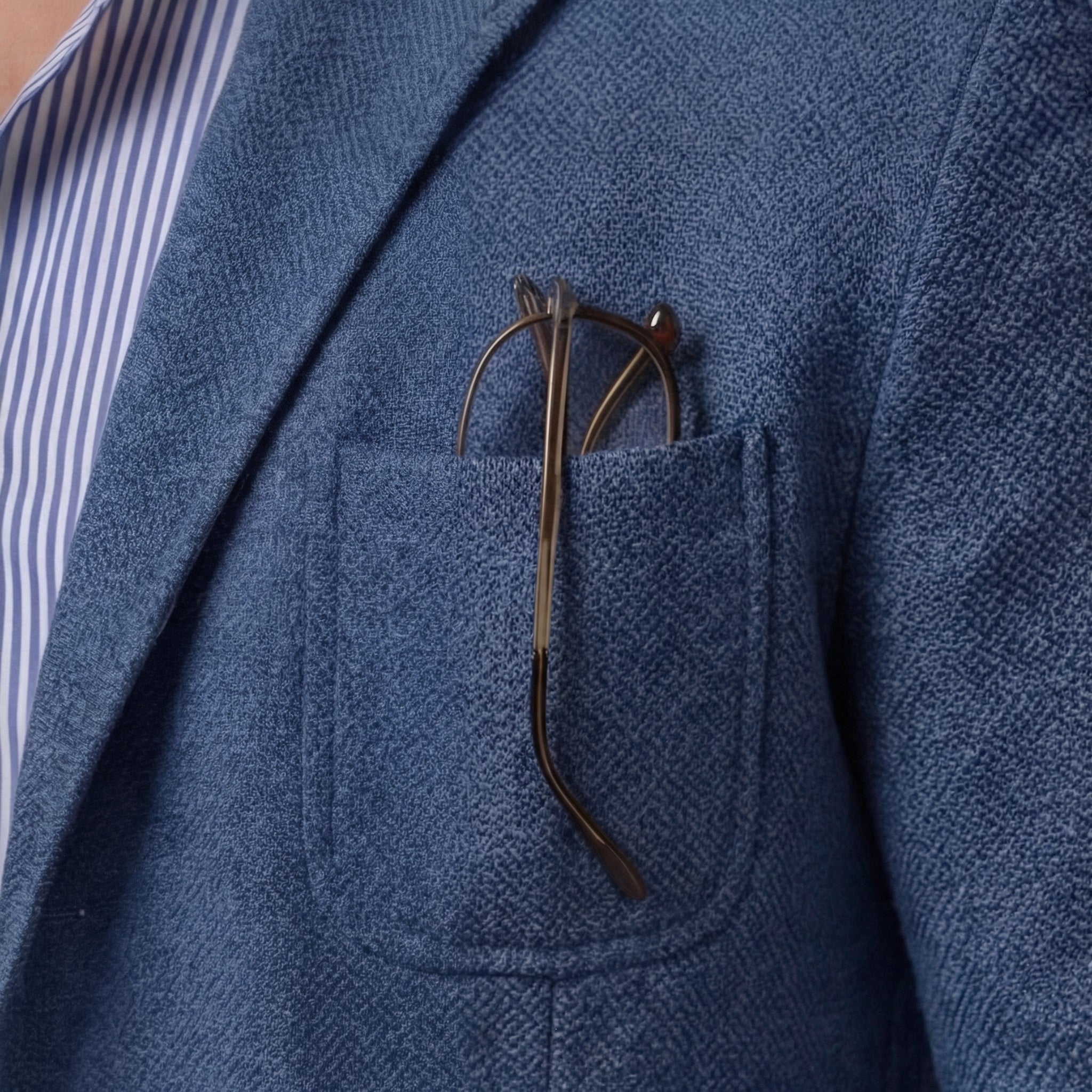 Chaqueta de hombre casual sin estructura de manga larga