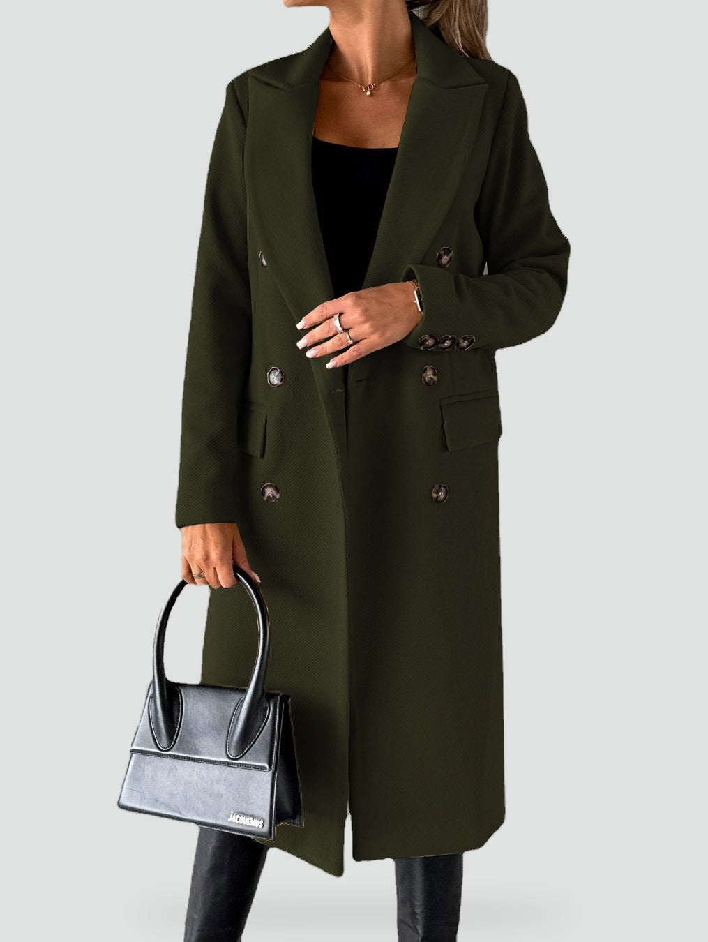 LUCILE - LAPEL COLLAR WINTER COAT 1