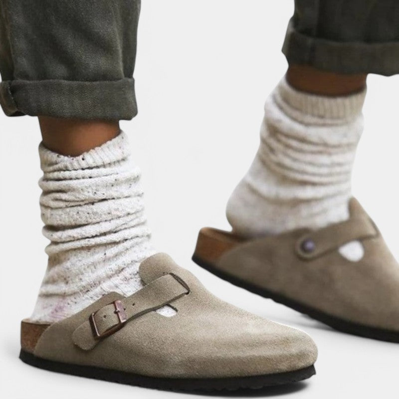 Zuecos Unisex Cómodos con Hebilla Ajustable