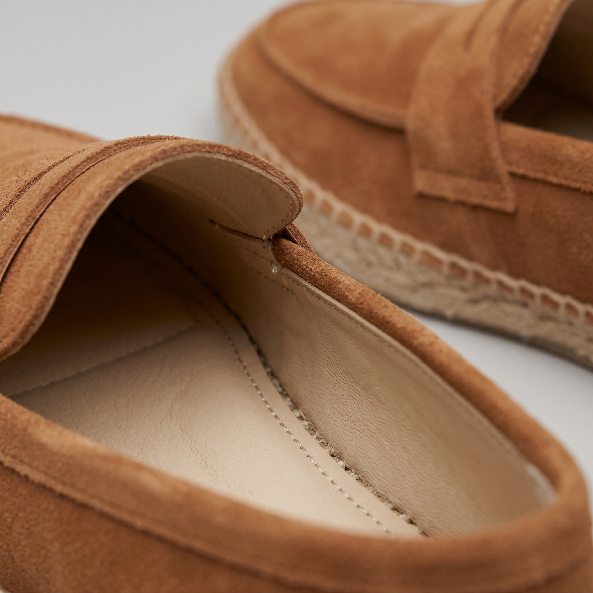 Espadryle Penny Loafers męskie letnie casualowe