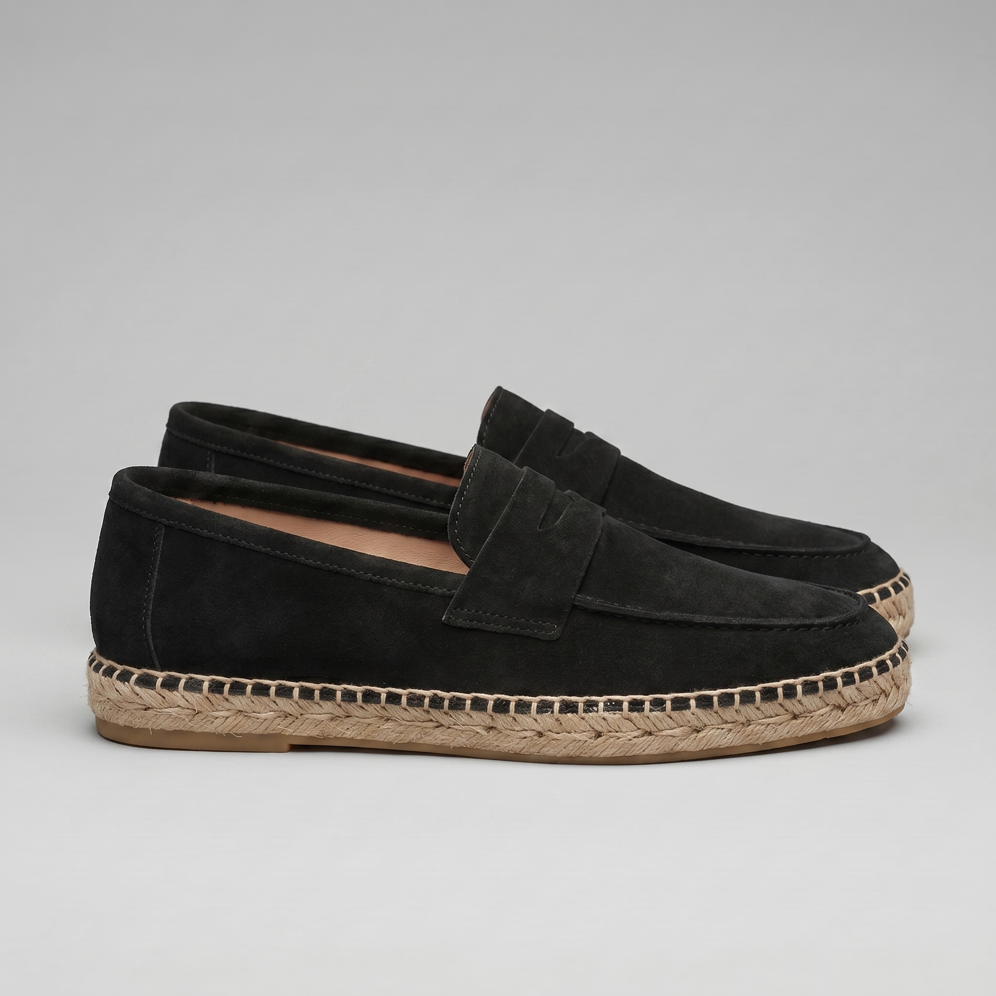 Espadryle Penny Loafers męskie letnie casualowe