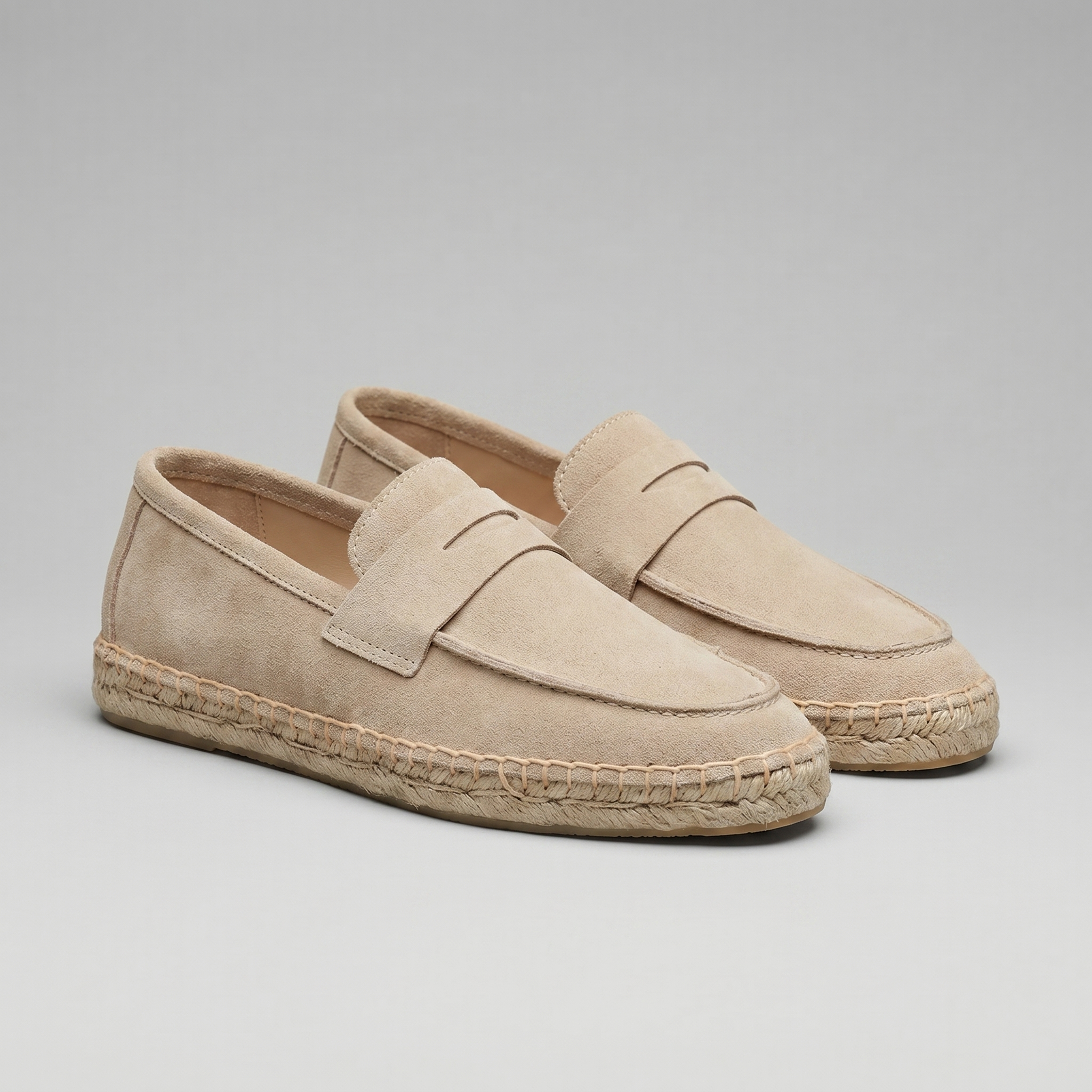 Espadryle Penny Loafers męskie letnie casualowe