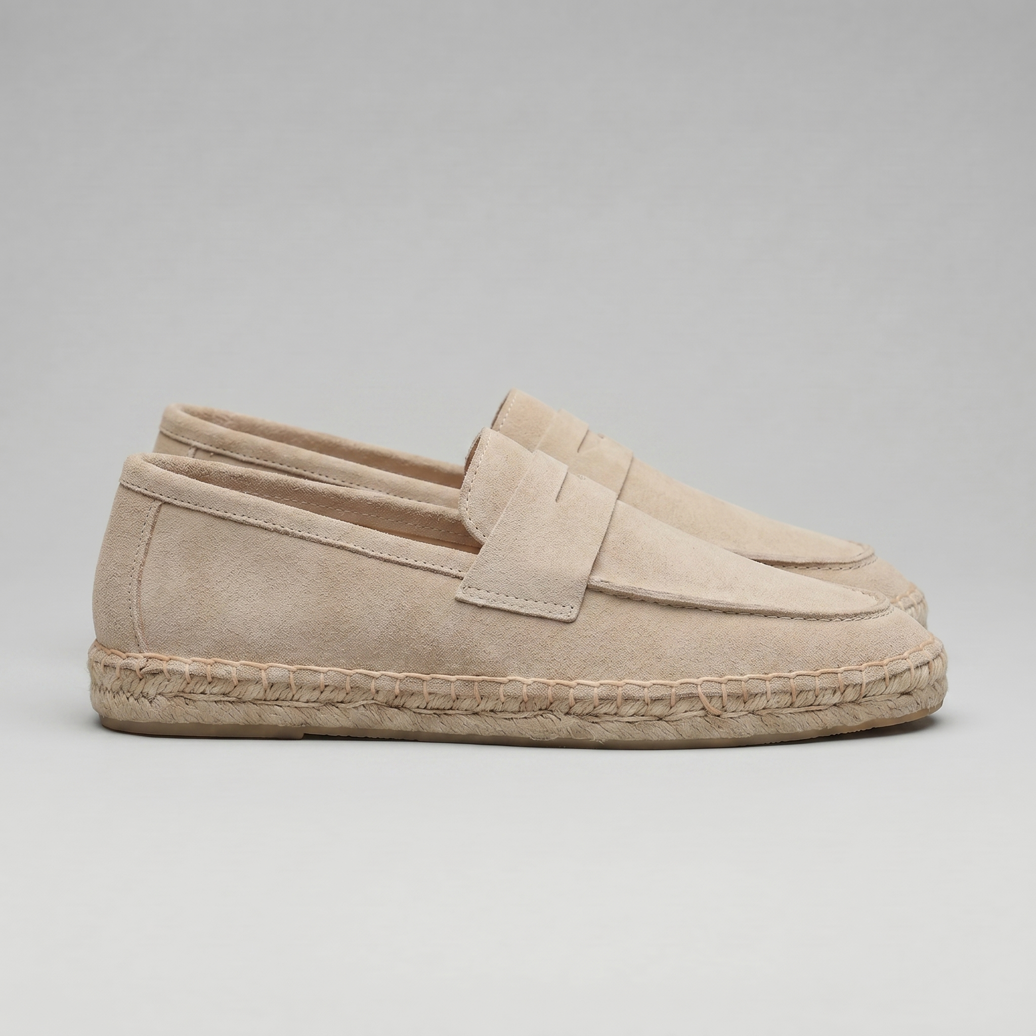 Espadryle Penny Loafers męskie letnie casualowe