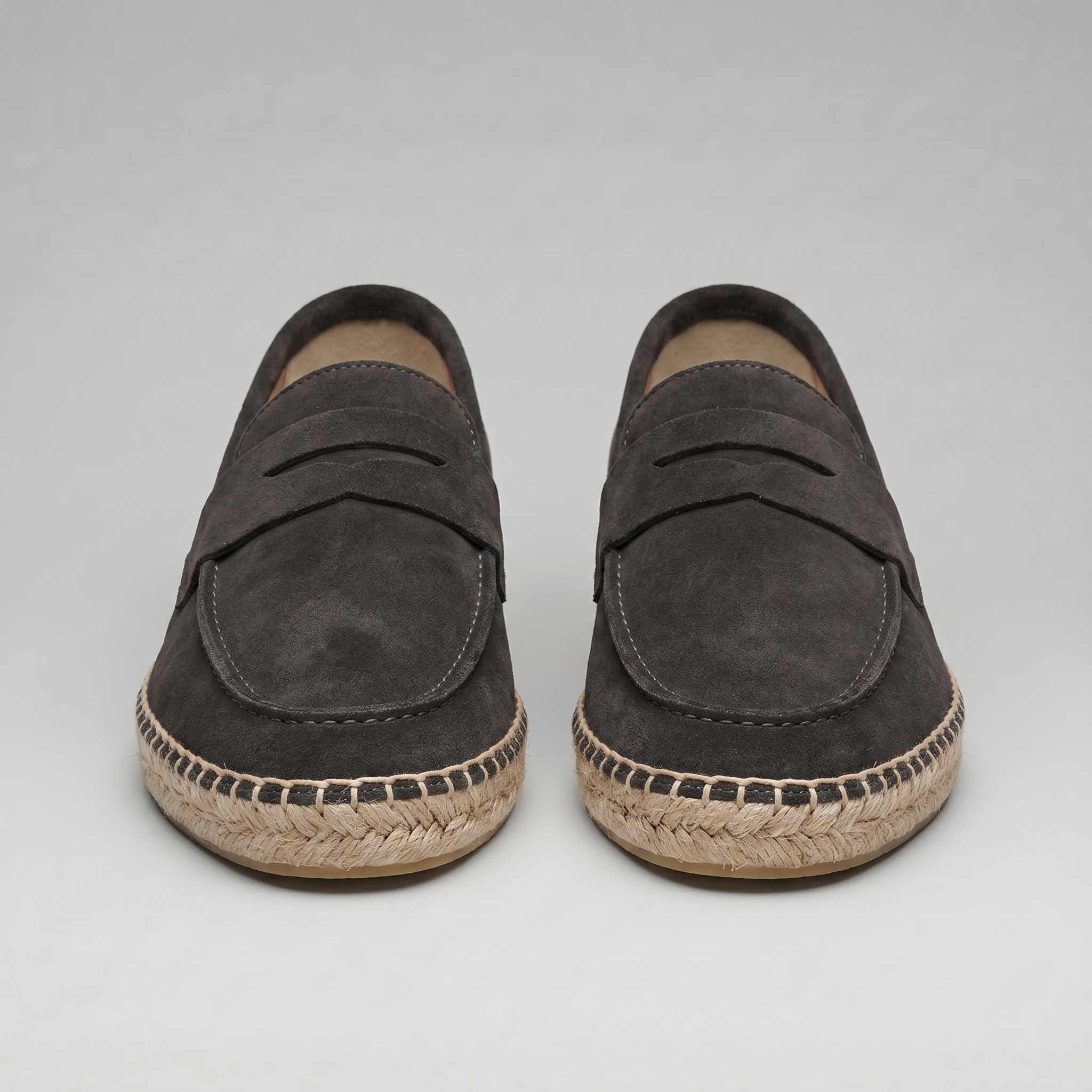 Espadryle Penny Loafers męskie letnie casualowe