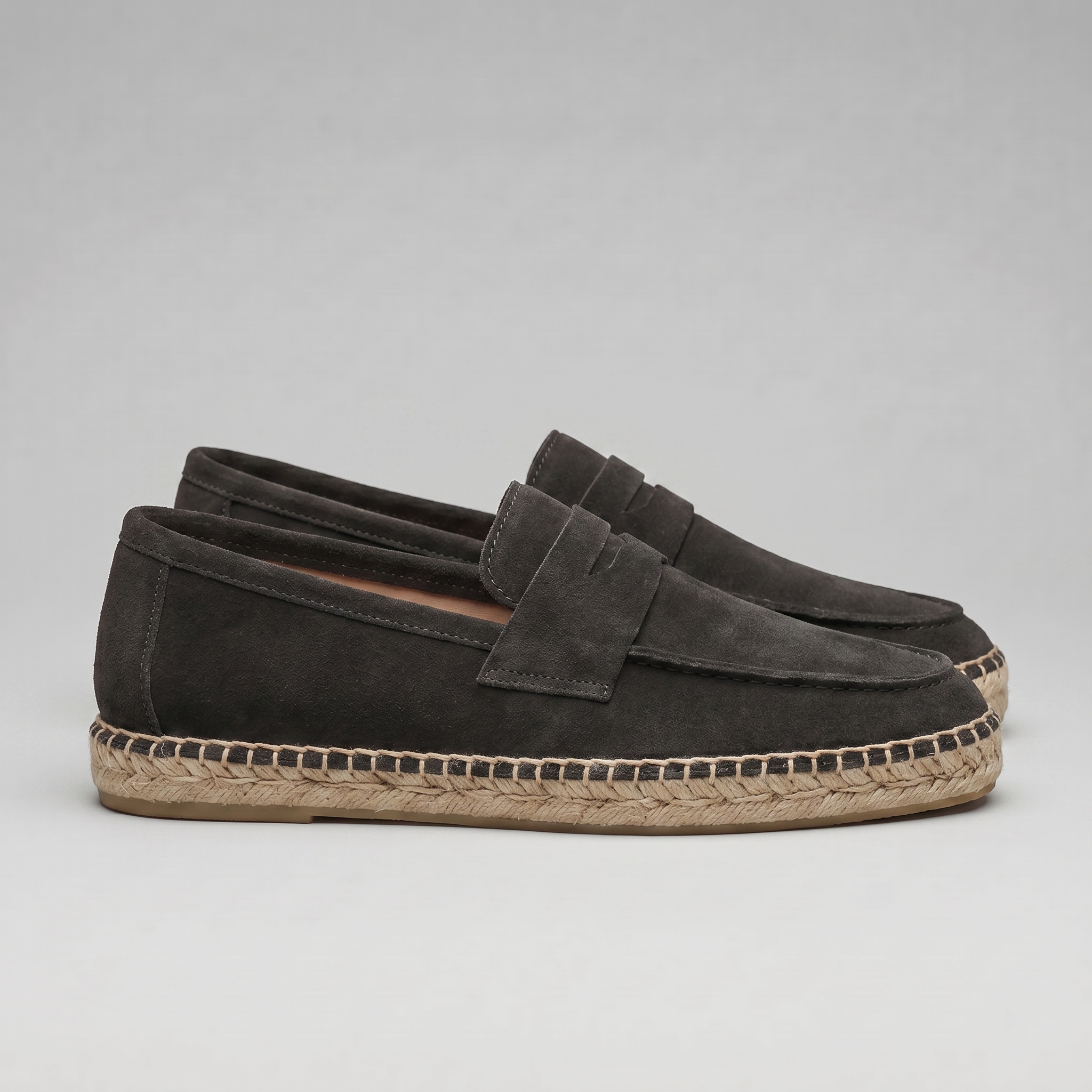 Espadryle Penny Loafers męskie letnie casualowe