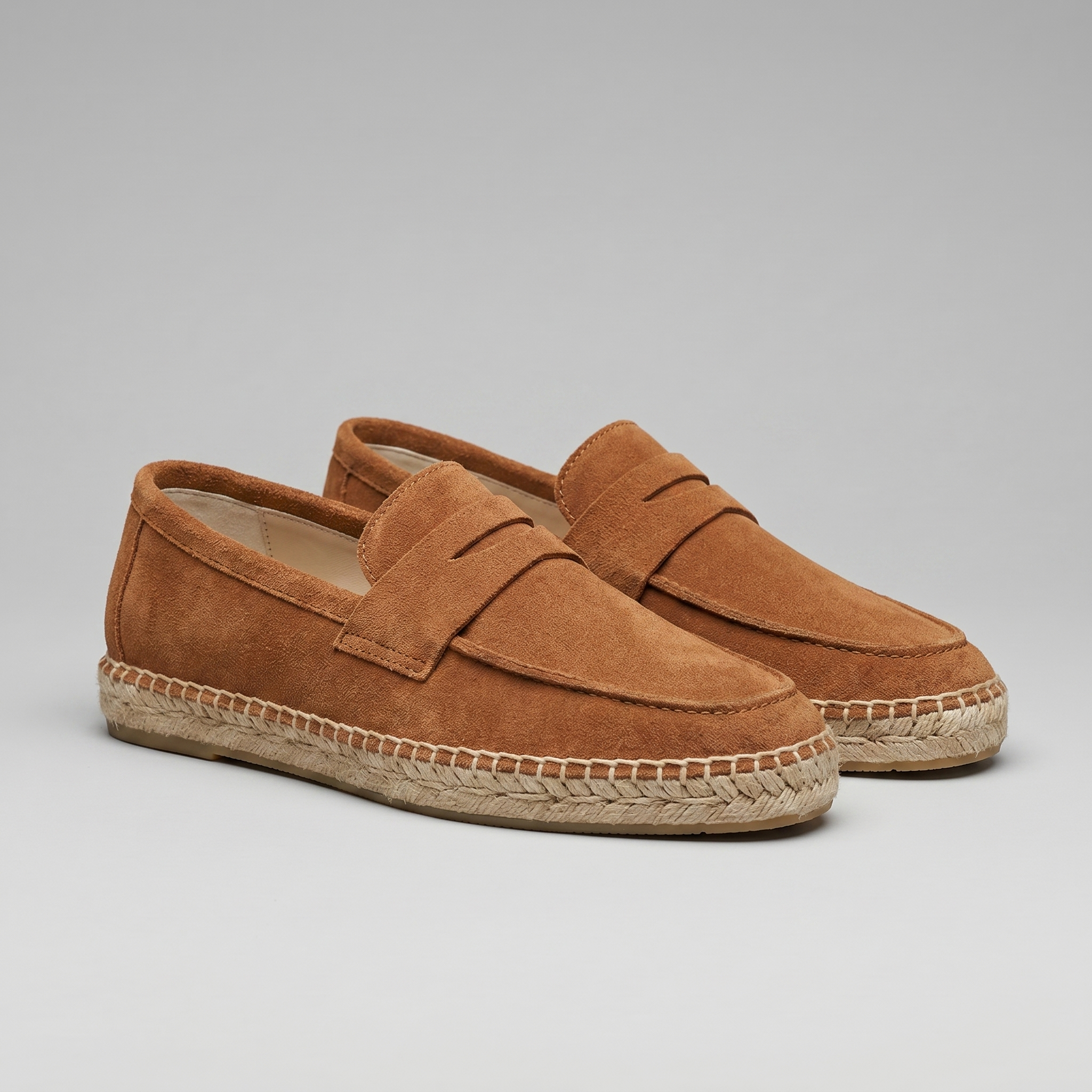 Espadryle Penny Loafers męskie letnie casualowe