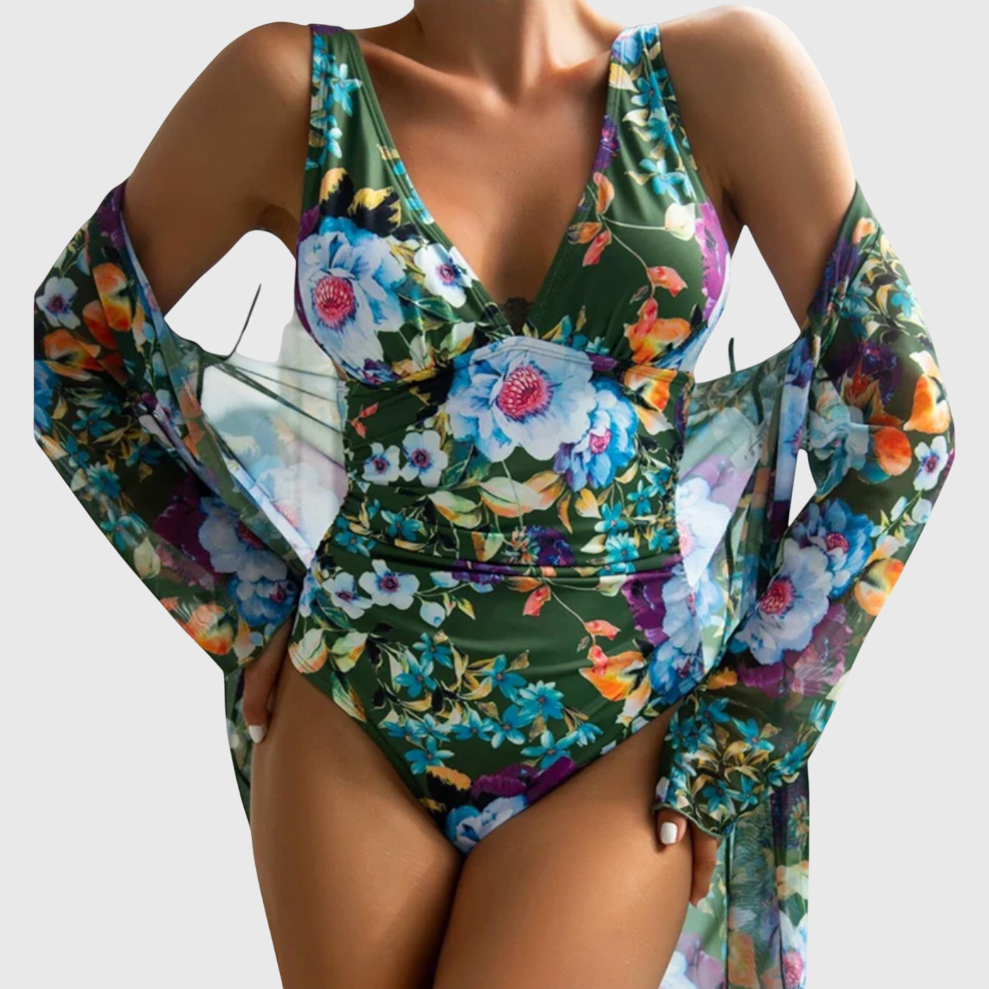 Női bikini szett slim fit gyorsan száradó állítható pántokkal
