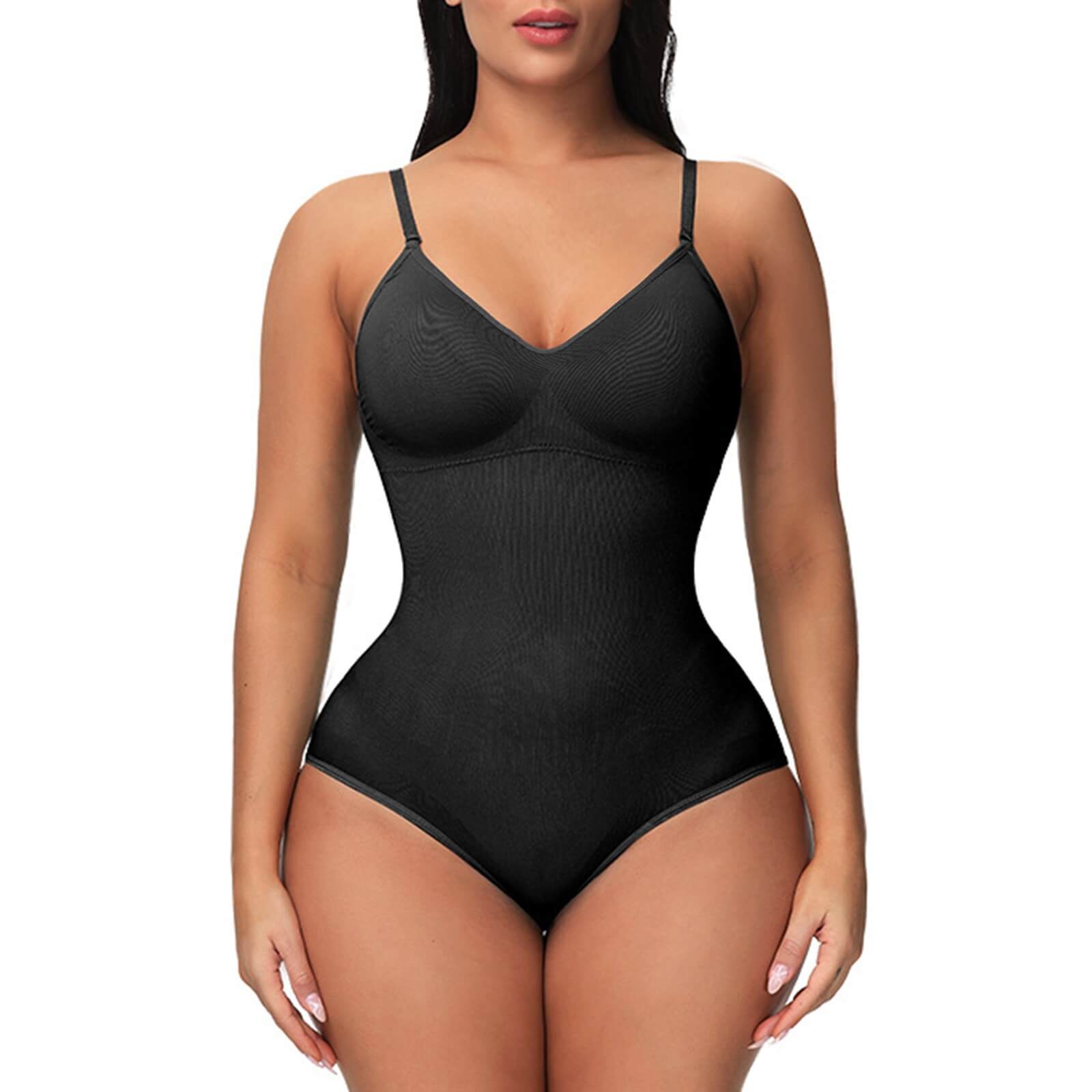 Modelador corporal para senhora com costas baixas e efeito lifting