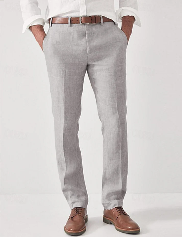 Pánské kalhoty prodyšné Regular Fit casual