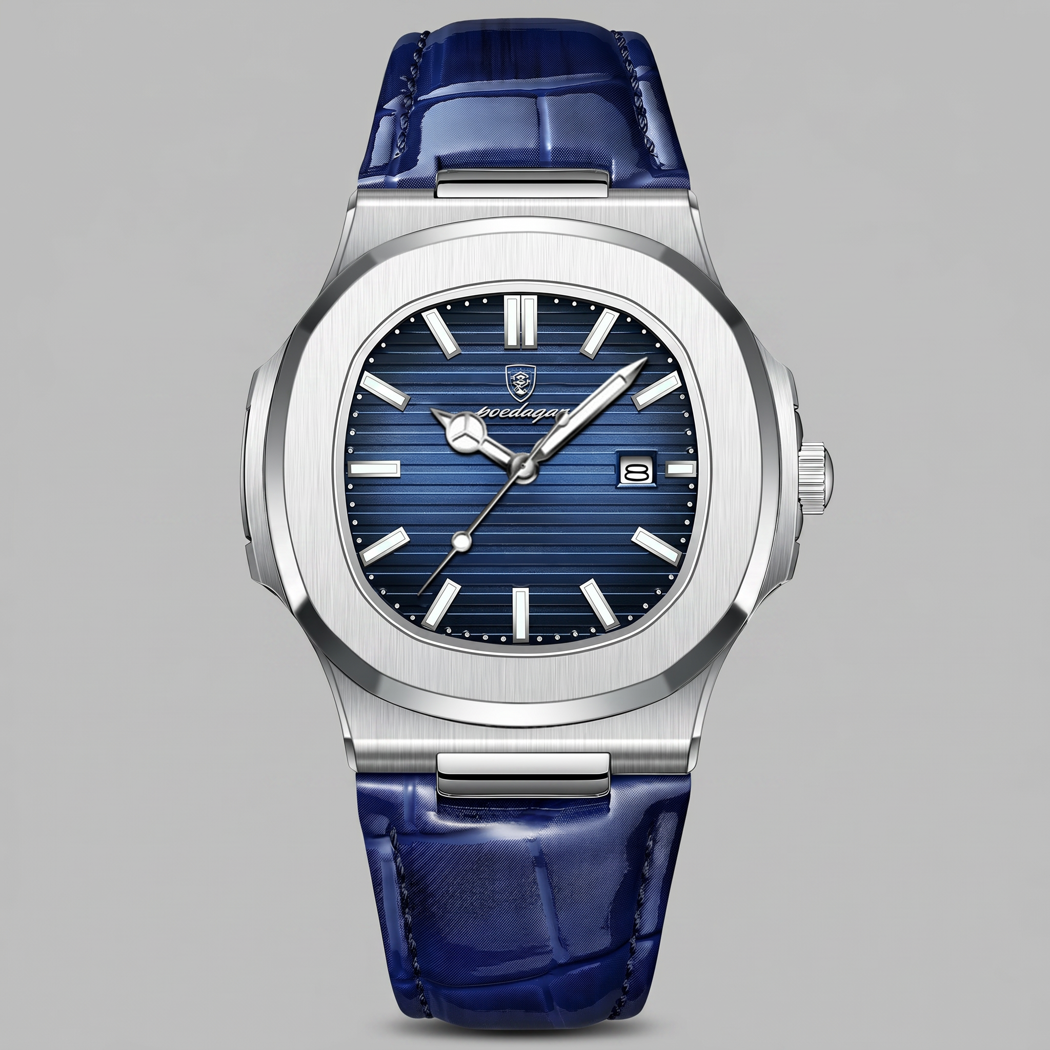 Heren Horloge Leer Bandje Sport Casual