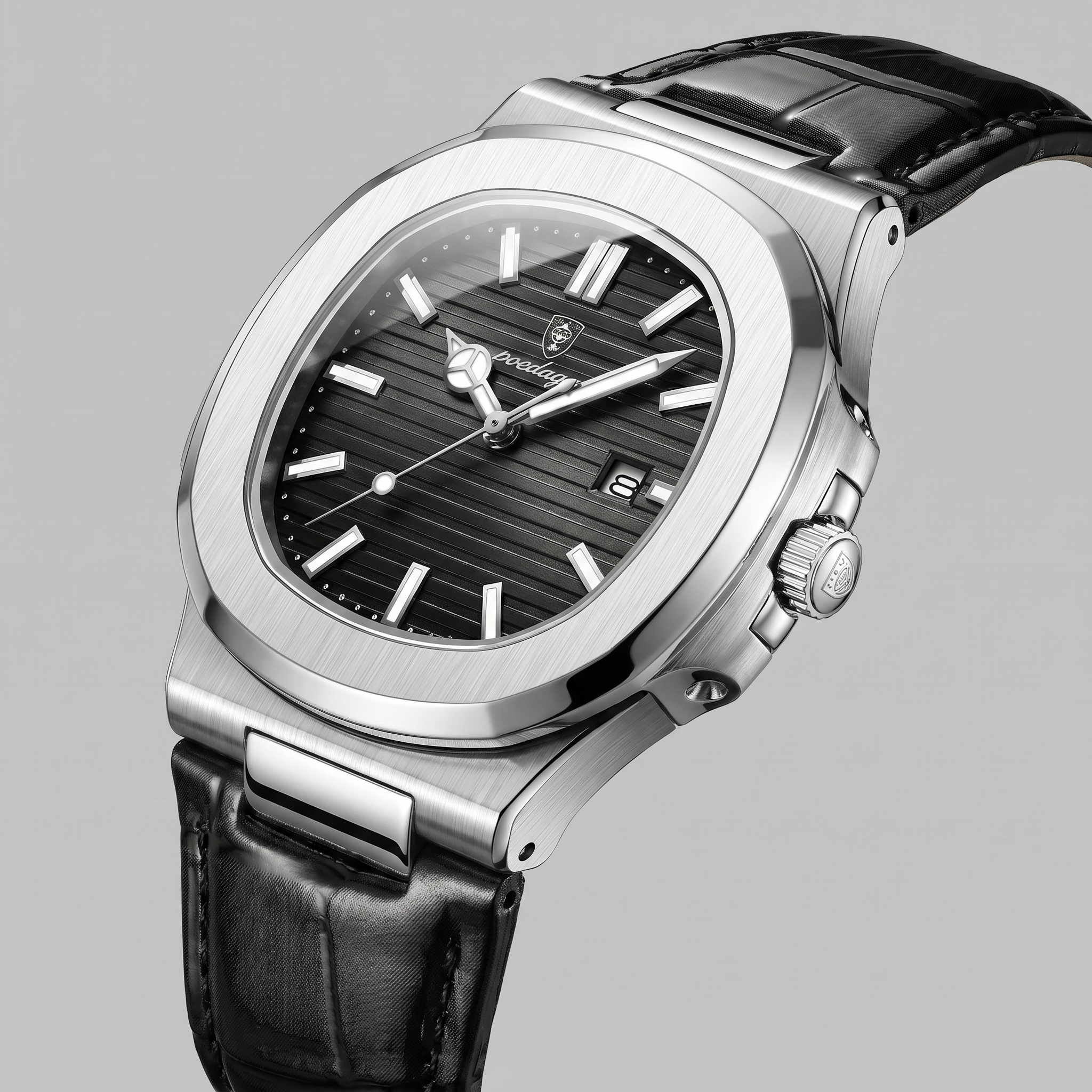 Heren Horloge Leer Bandje Sport Casual