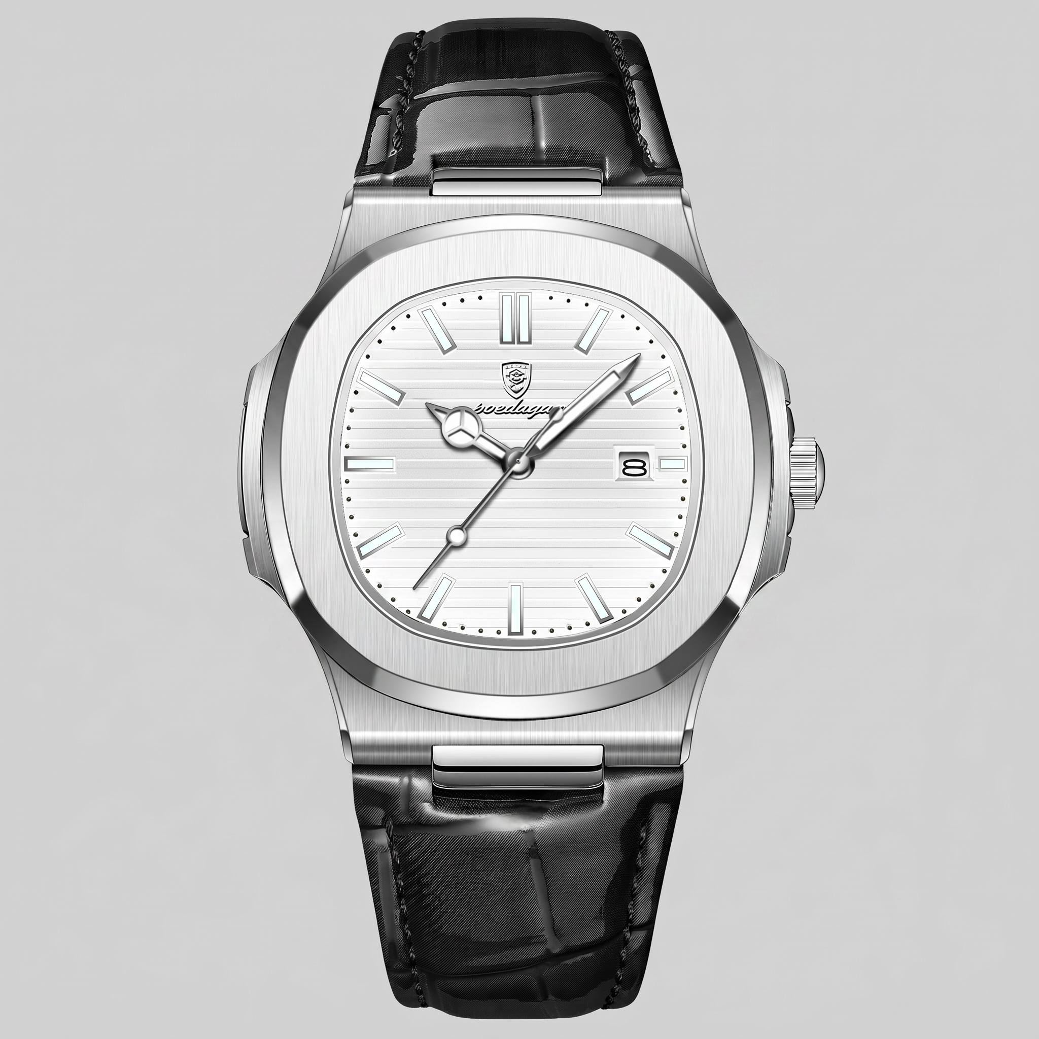 Heren Horloge Leer Bandje Sport Casual