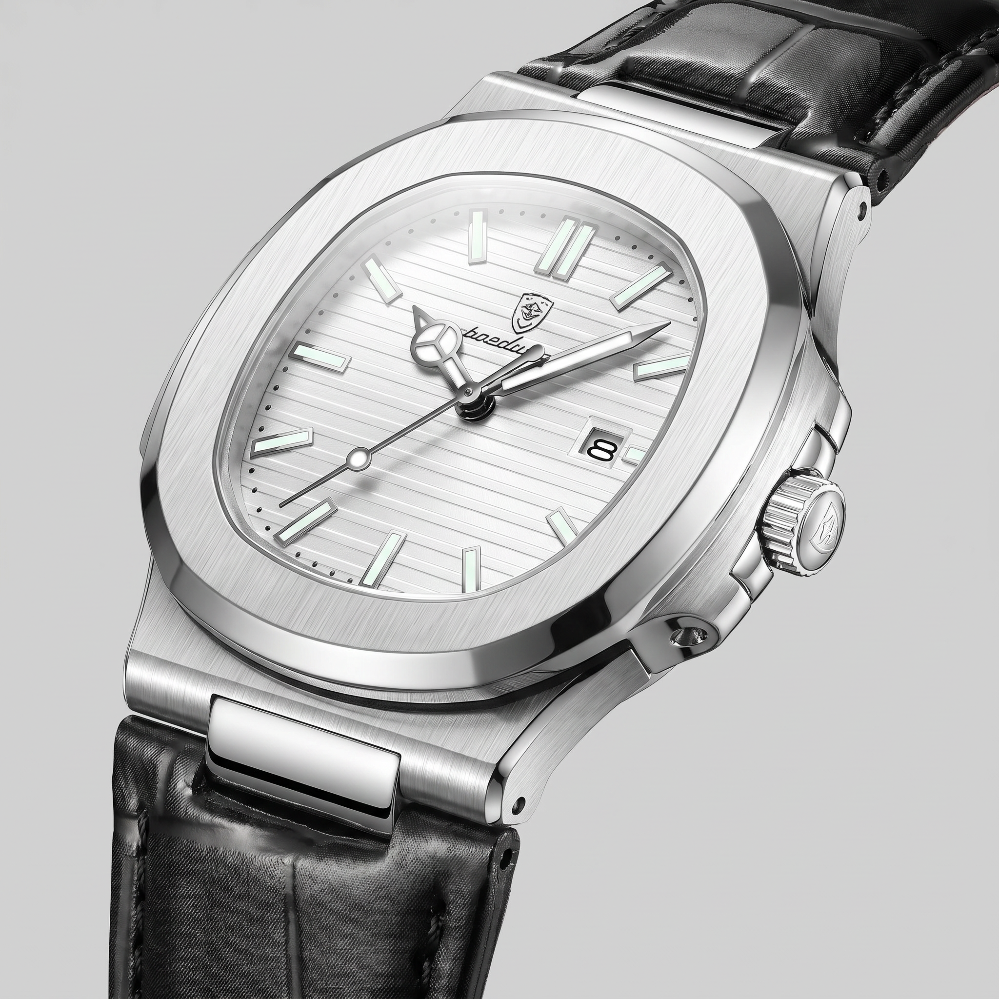 Heren Horloge Leer Bandje Sport Casual
