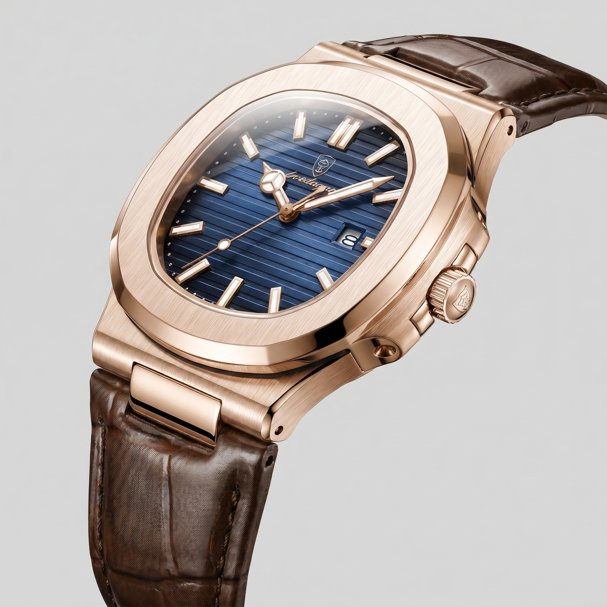 Heren Horloge Leer Bandje Sport Casual