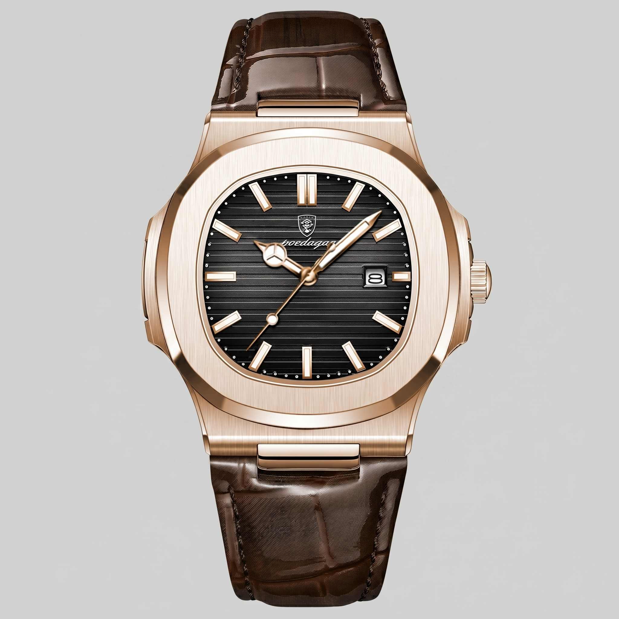 Heren Horloge Leer Bandje Sport Casual