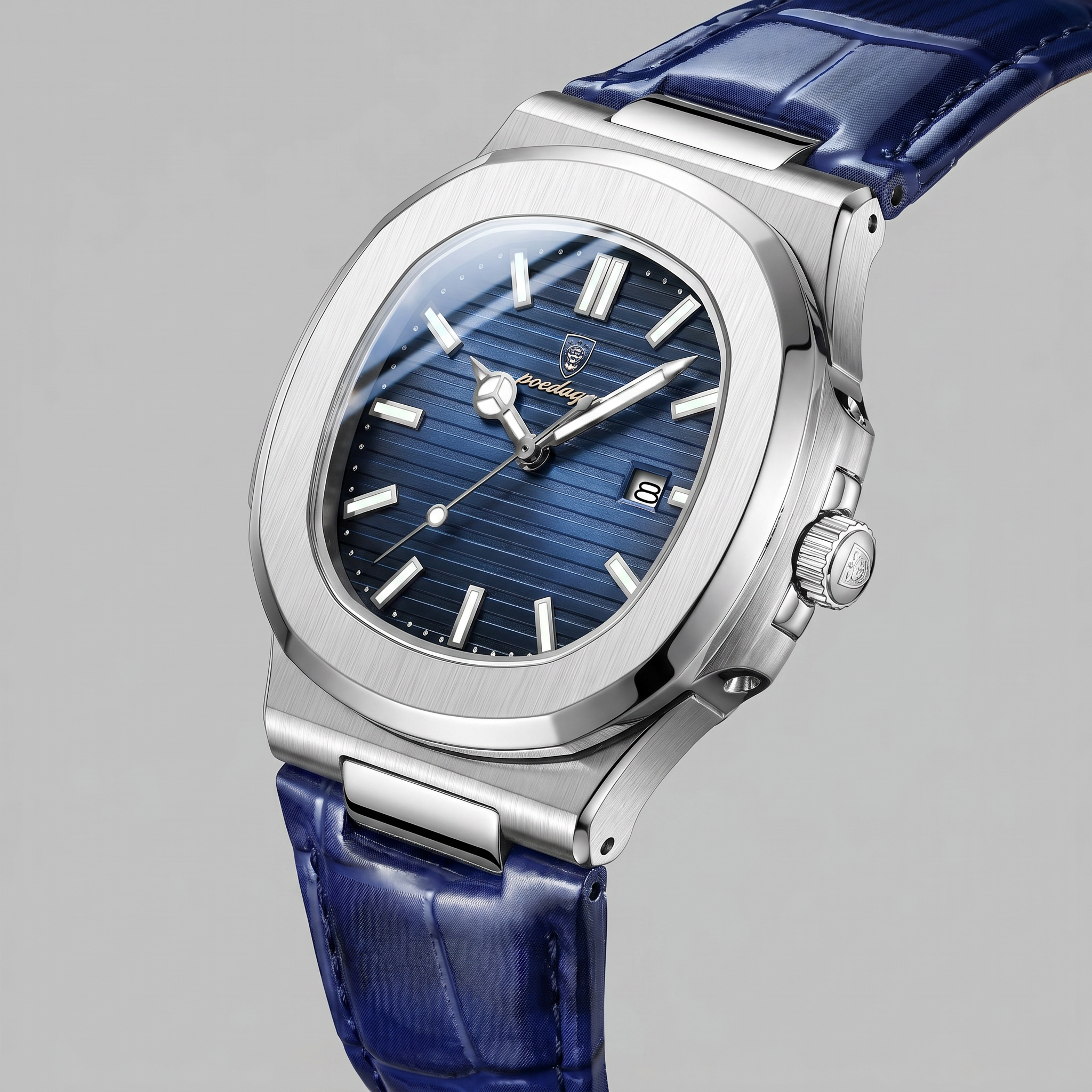 Heren Horloge Leer Bandje Sport Casual