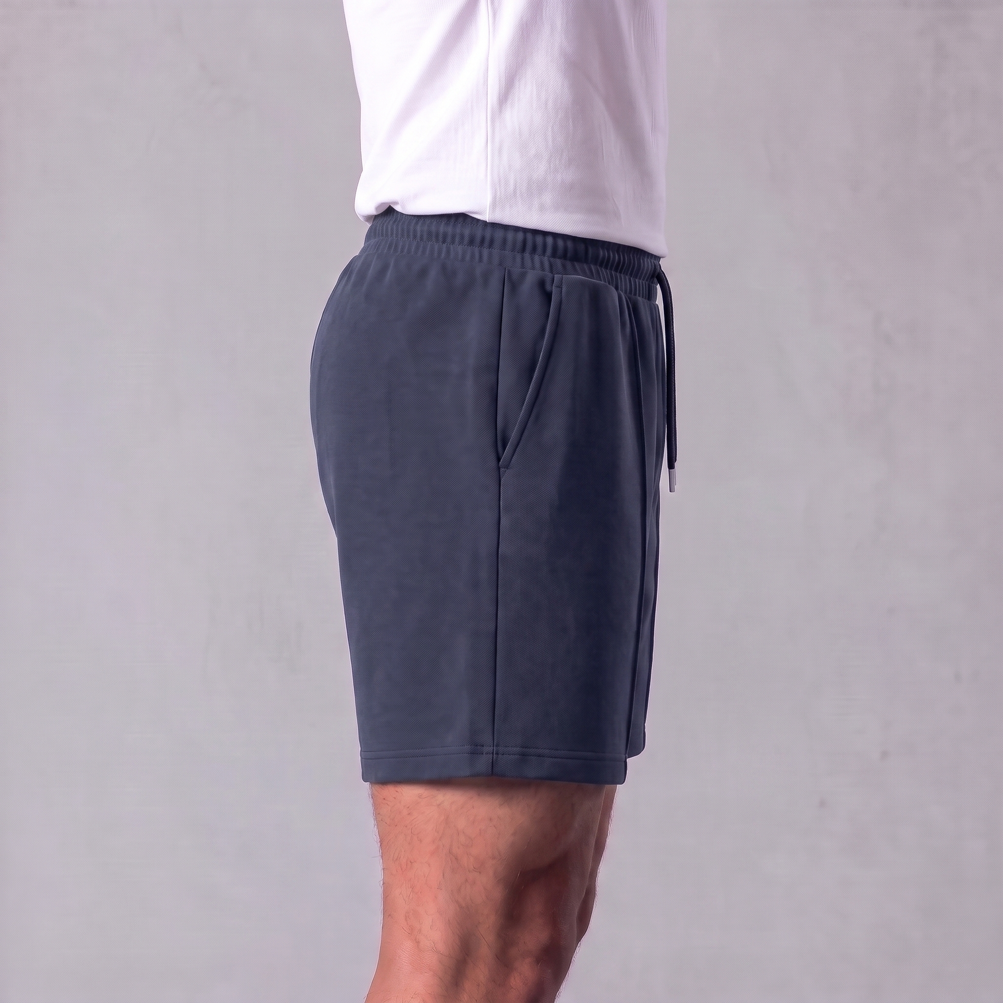 Herren-Sweatshorts mit Kordelzug
