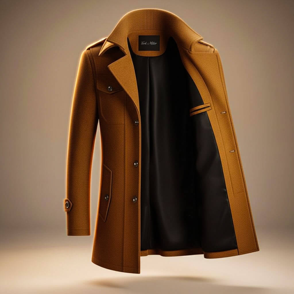 Marco Legacy Virgin Wool Coat - York Miller