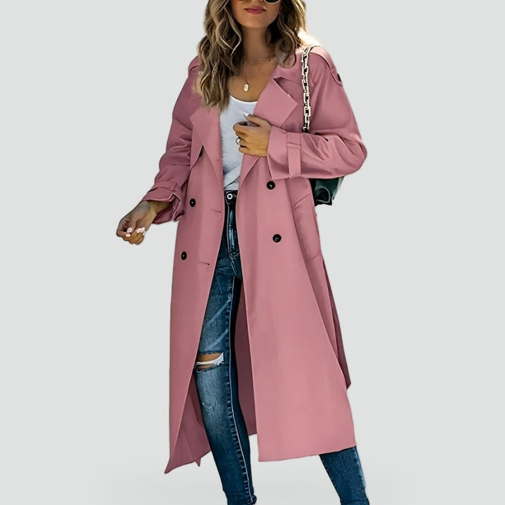 MATHILDE - LOOSE FIT DOUBLE BREASTED TRENCH COAT 1