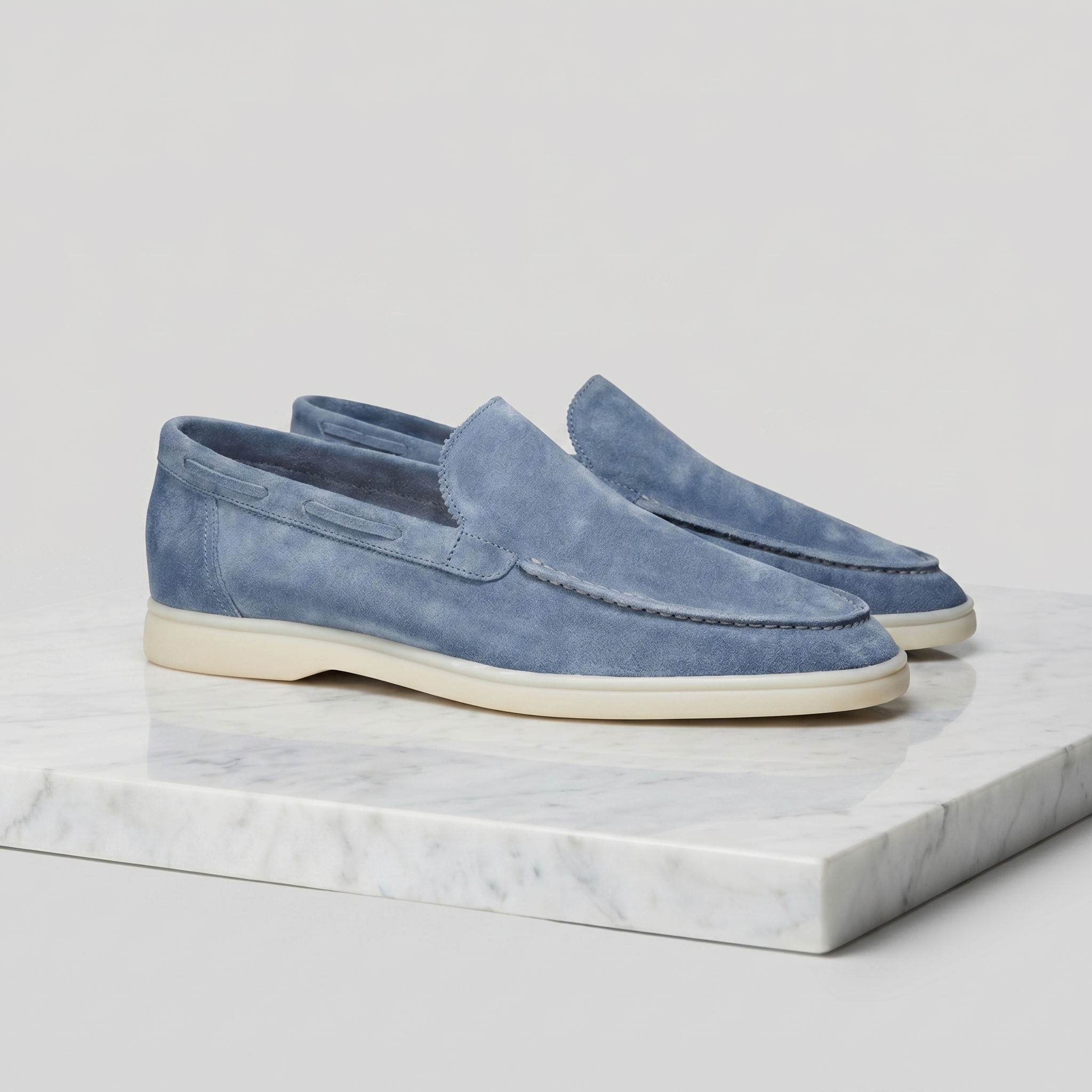 Mocassins Homem Camurça Clássicos Casual Formal