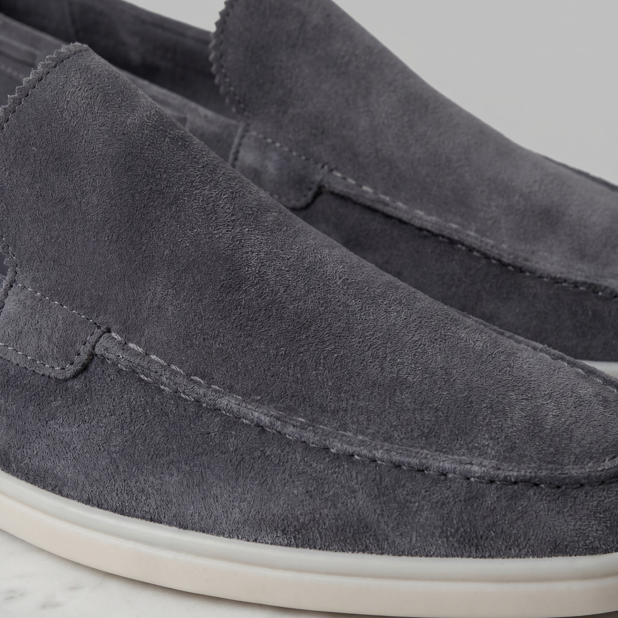 Mocassins Homem Camurça Clássicos Casual Formal
