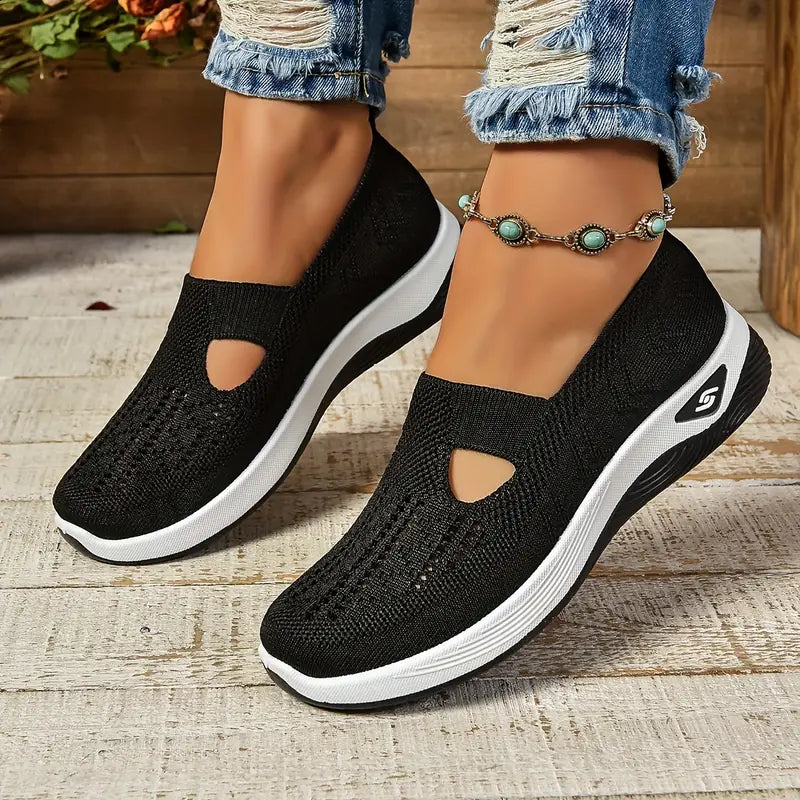 Chaussures orthopédiques femme semelle antidérapante confort