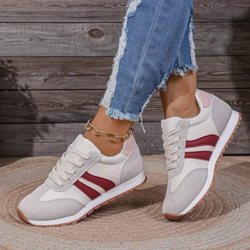 Ορθοπεδικά Sneakers Γυναικεία με Κορδόνια Καθημερινή Άνεση