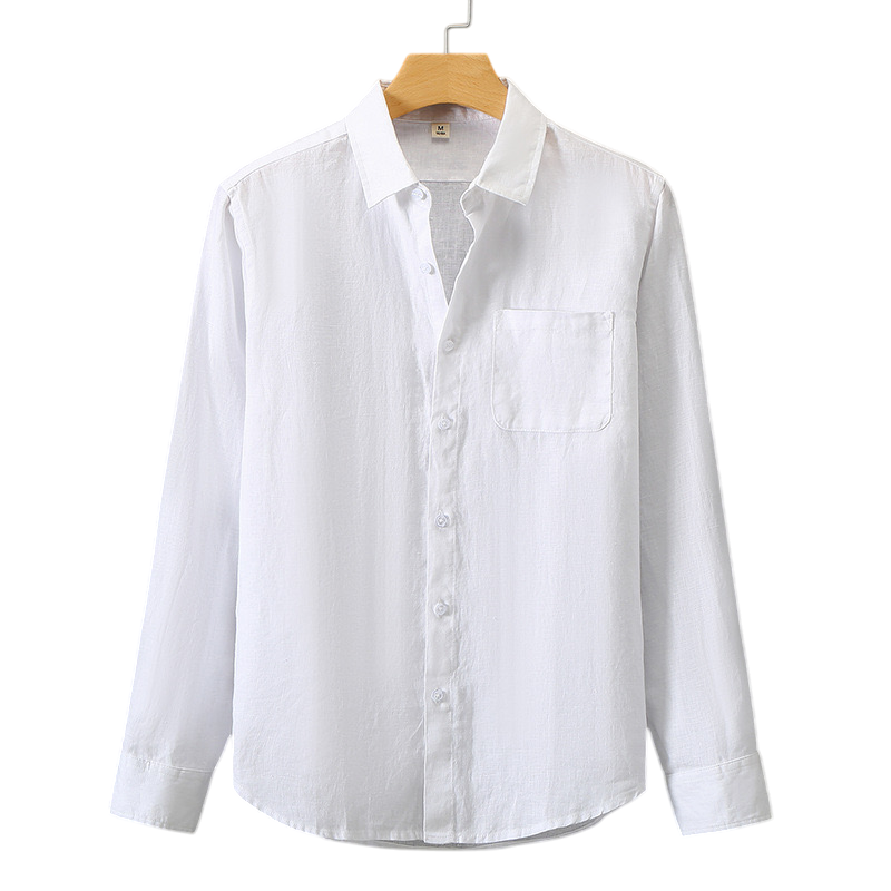 Men's Long Sleeve Shirt Comfort Casual