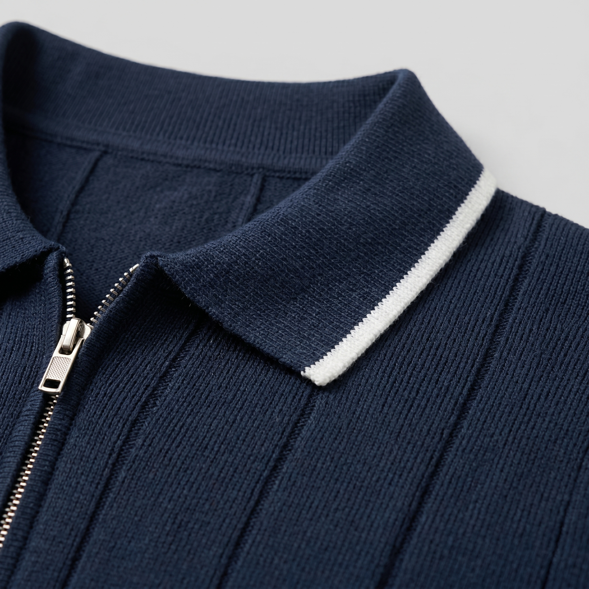 Polo hosszú ujjú férfiaknak, slim fit, rugalmas, alkalmi