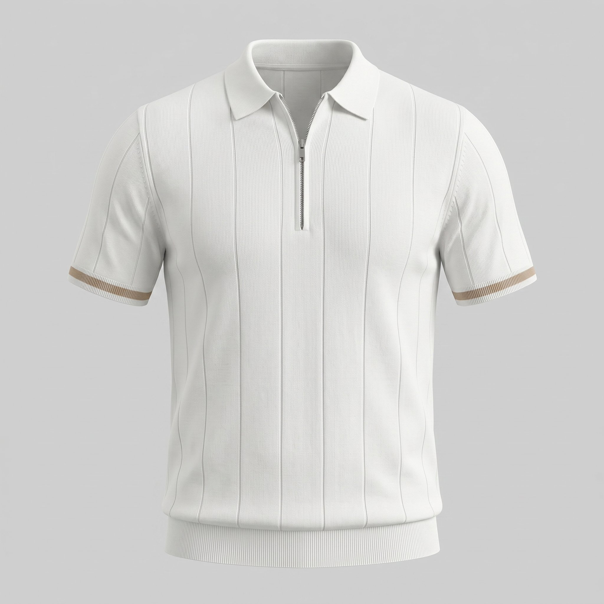 Polo hosszú ujjú férfiaknak, slim fit, rugalmas, alkalmi