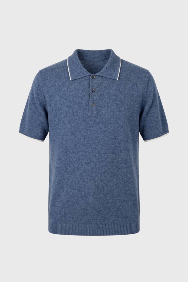 Polo shirt herre korte ærmer klassisk krave afslappet