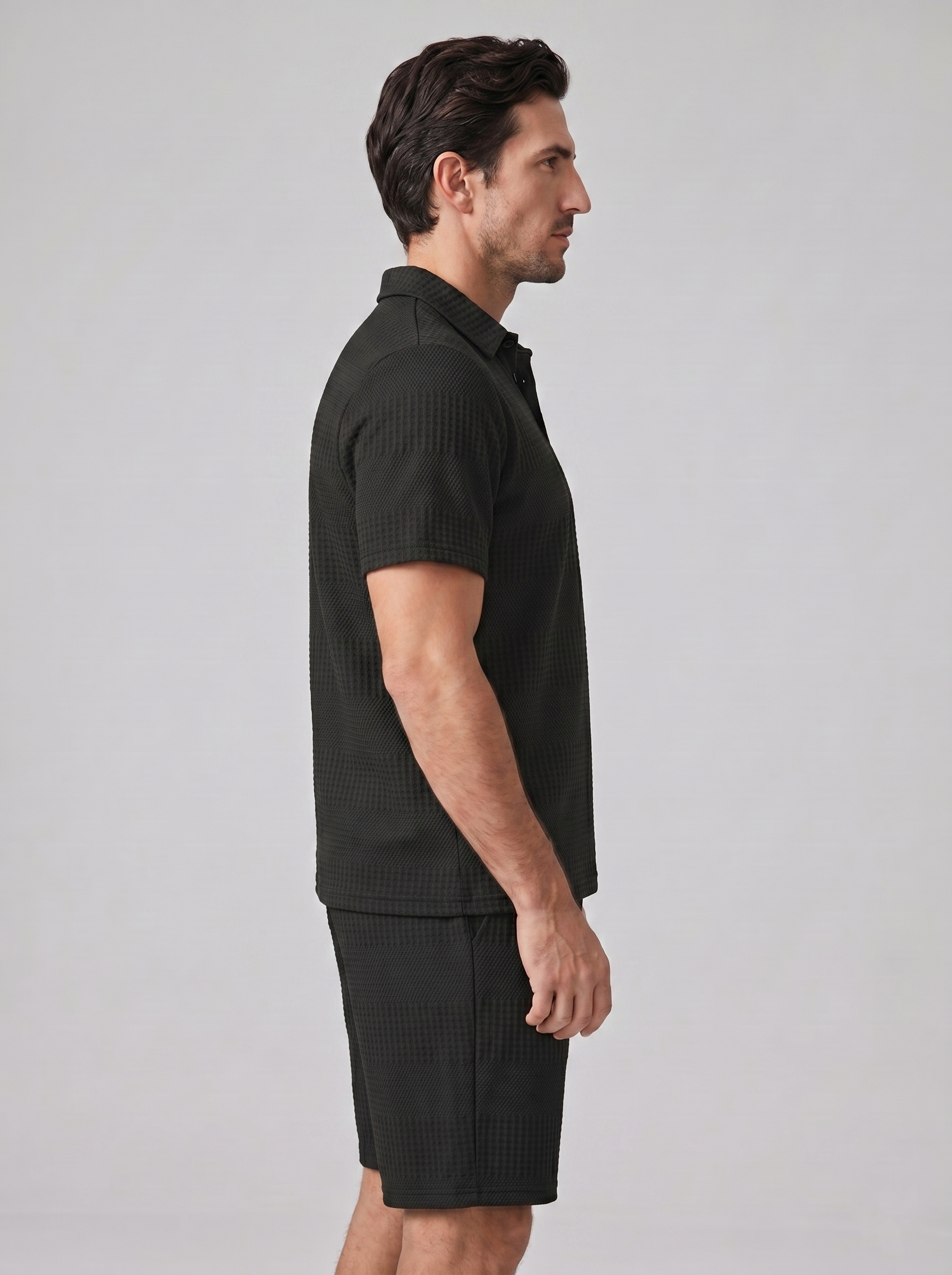 Poloshirt og Shorts Sæt Herre Casual Sommer