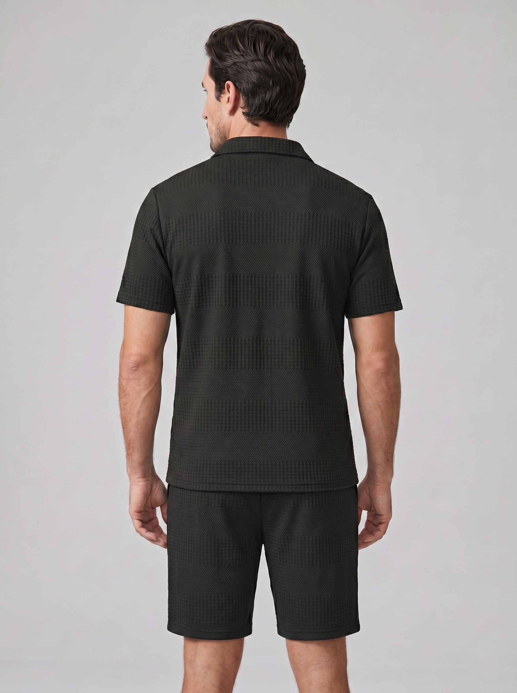 Poloshirt og Shorts Sæt Herre Casual Sommer